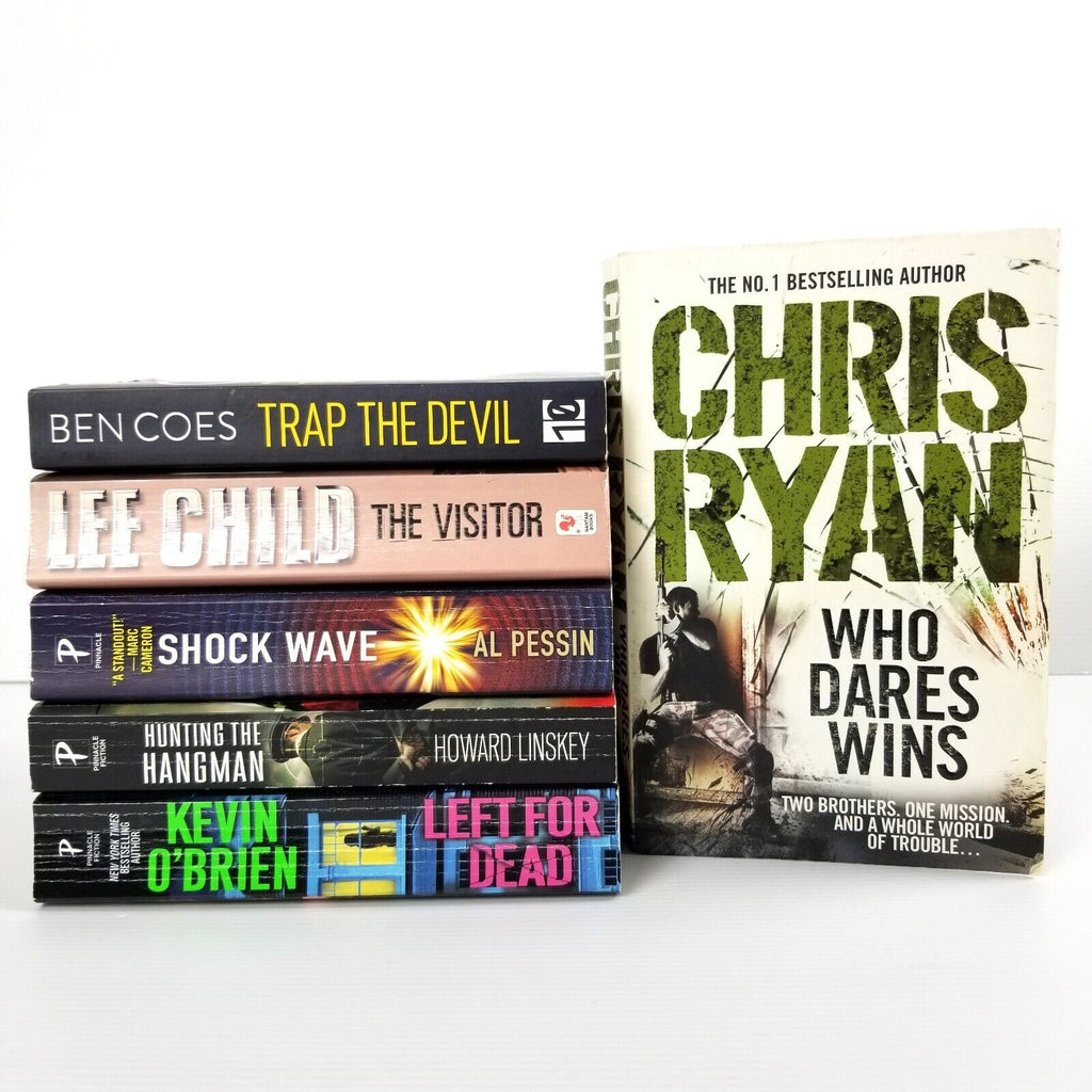6-Book Fiction Bundle: Action, Crime, Thriller, Military, Chris Ryan, Lee Child