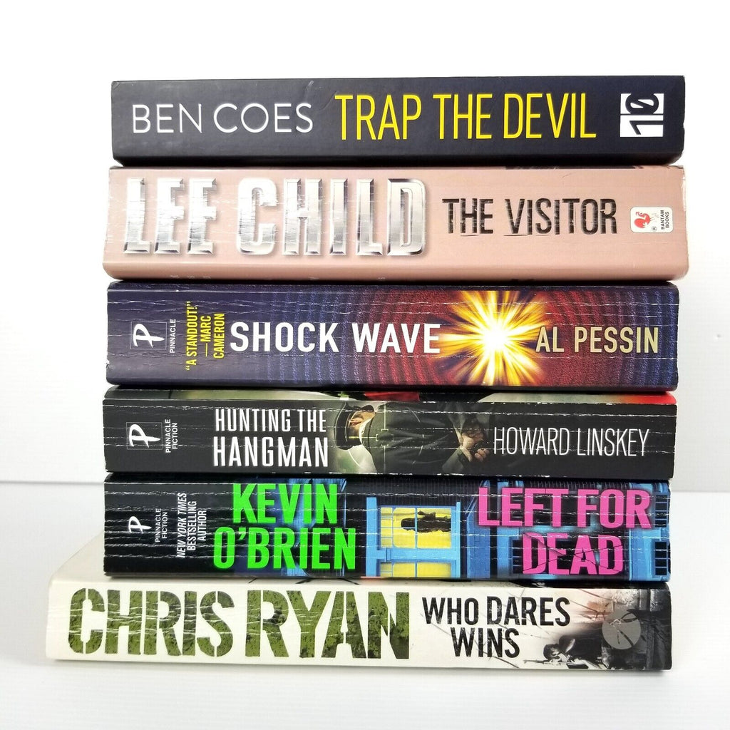 6-Book Fiction Bundle: Action, Crime, Thriller, Military, Chris Ryan, Lee Child