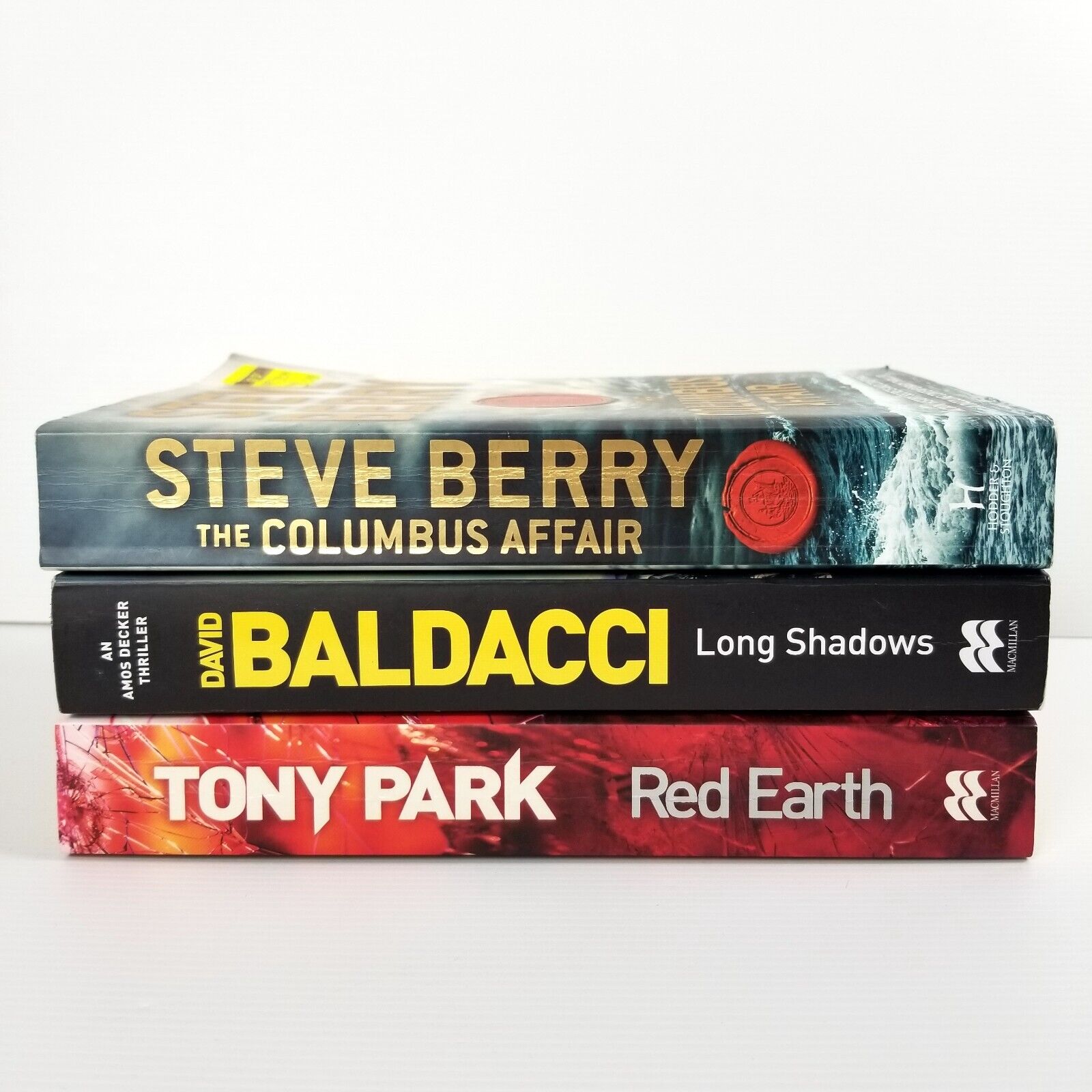 3-Book Fiction Bundle: Action, Crime, Thriller, Tony Park, David Baldacci & more