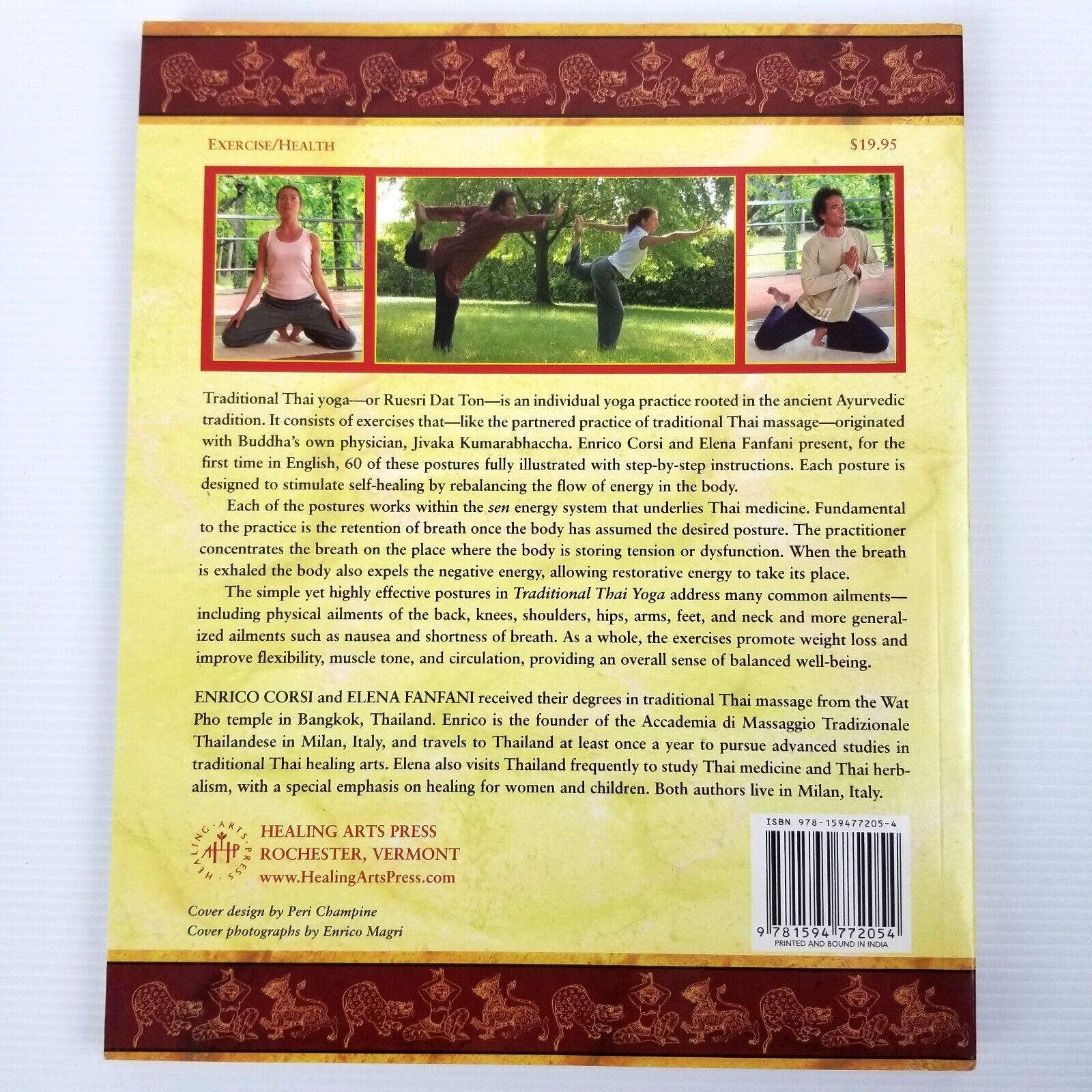 Traditional Thai Yoga: The Postures and Healing Practices of Ruesri Dat Ton Book