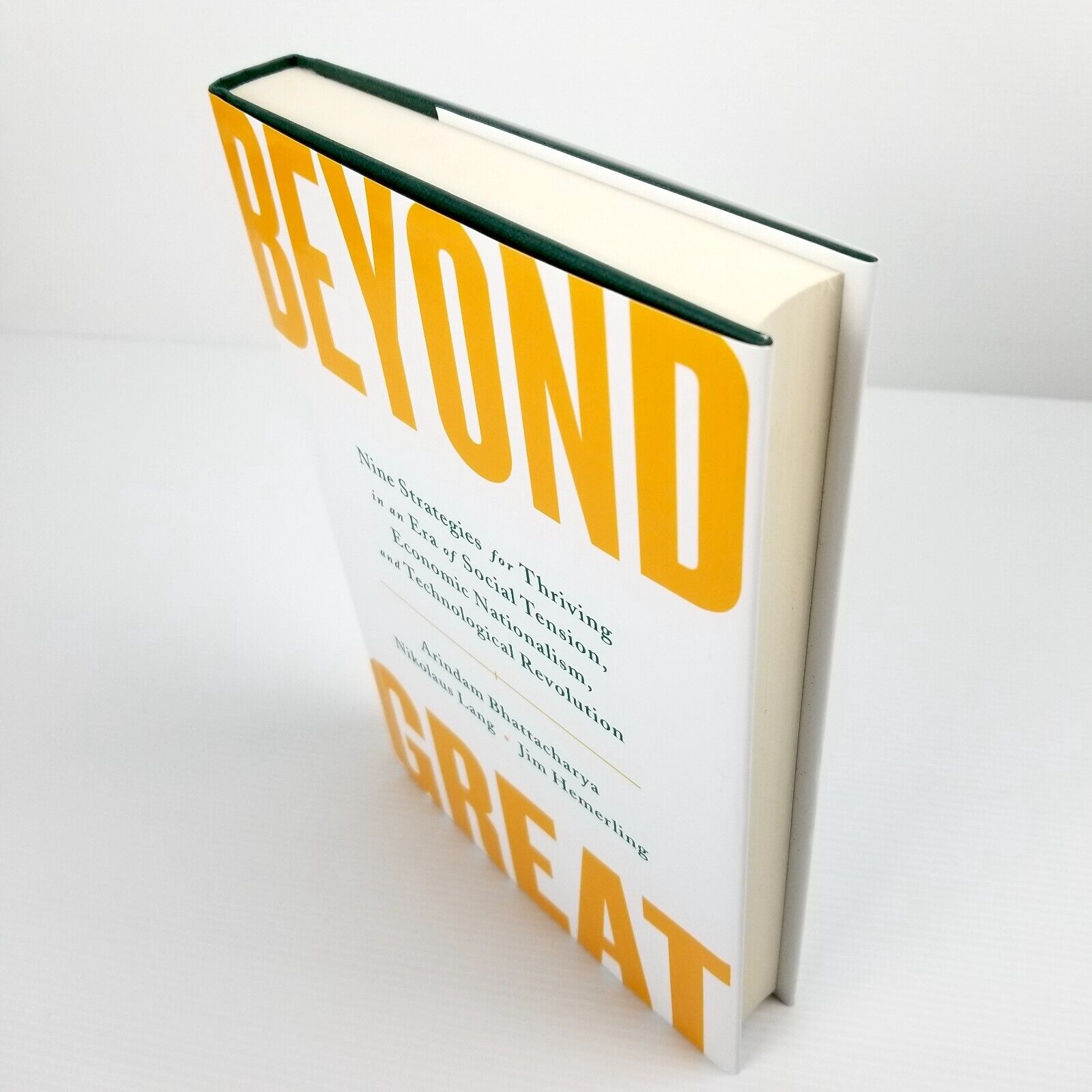 Beyond Great: Nine Strategies for Thriving in an Era of Social Tension, Economic