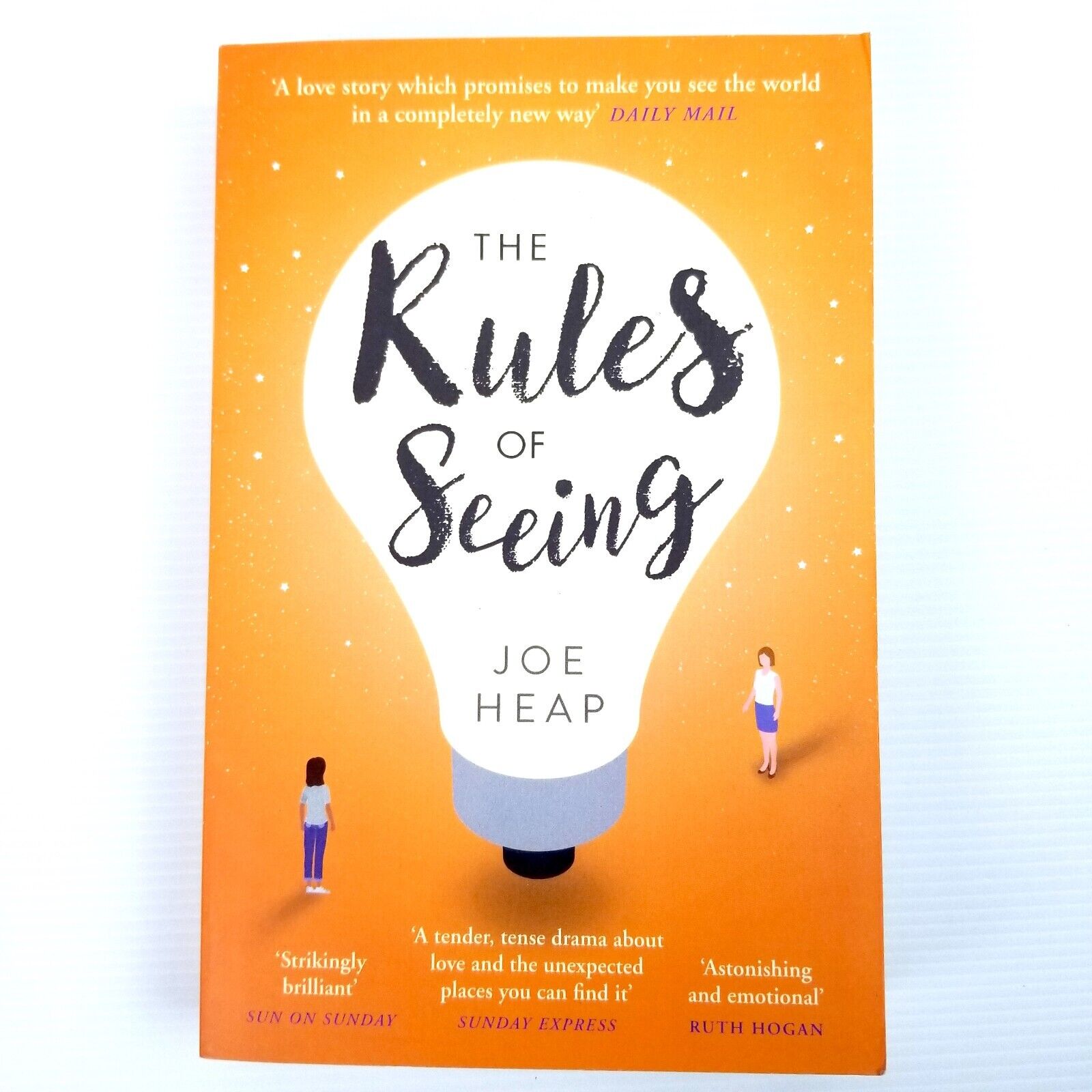 The Rules of Seeing by Joe Heap (Paperback, 2019) Romance Love Story Chick Lit
