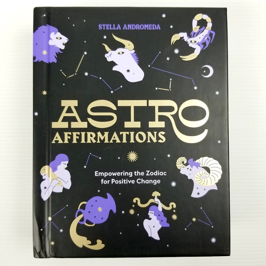 AstroAffirmations By Stella Andromeda Hardcover Spirituality Astrology Book New