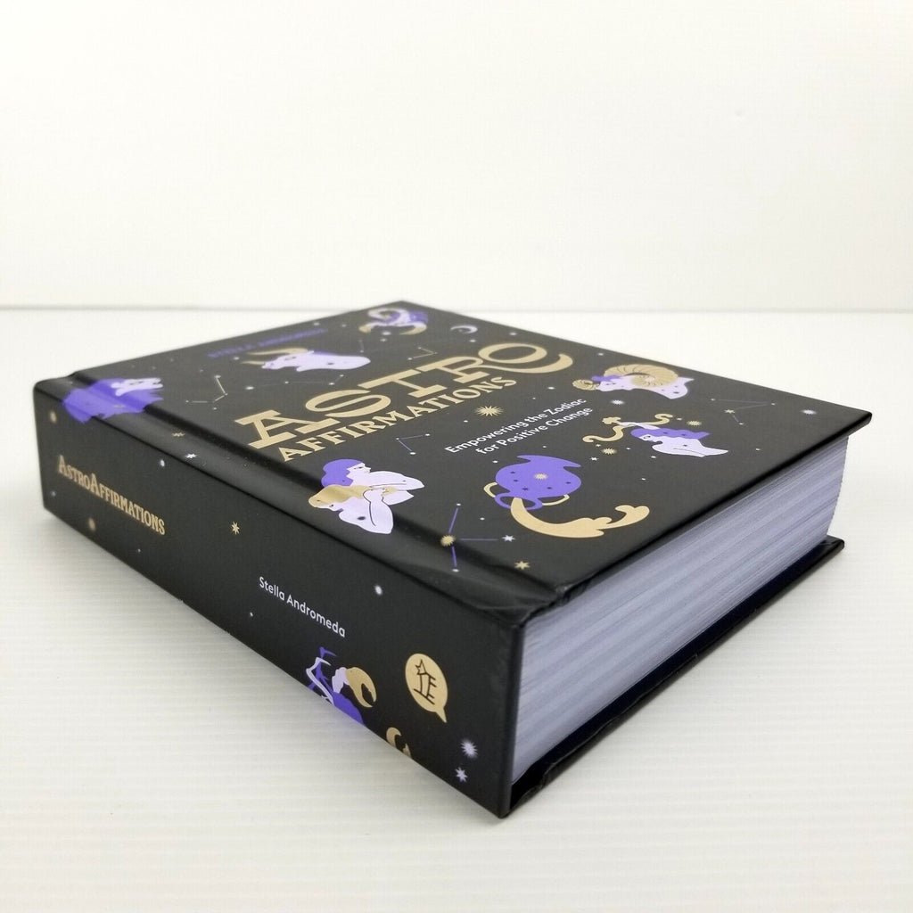 AstroAffirmations By Stella Andromeda Hardcover Spirituality Astrology Book New