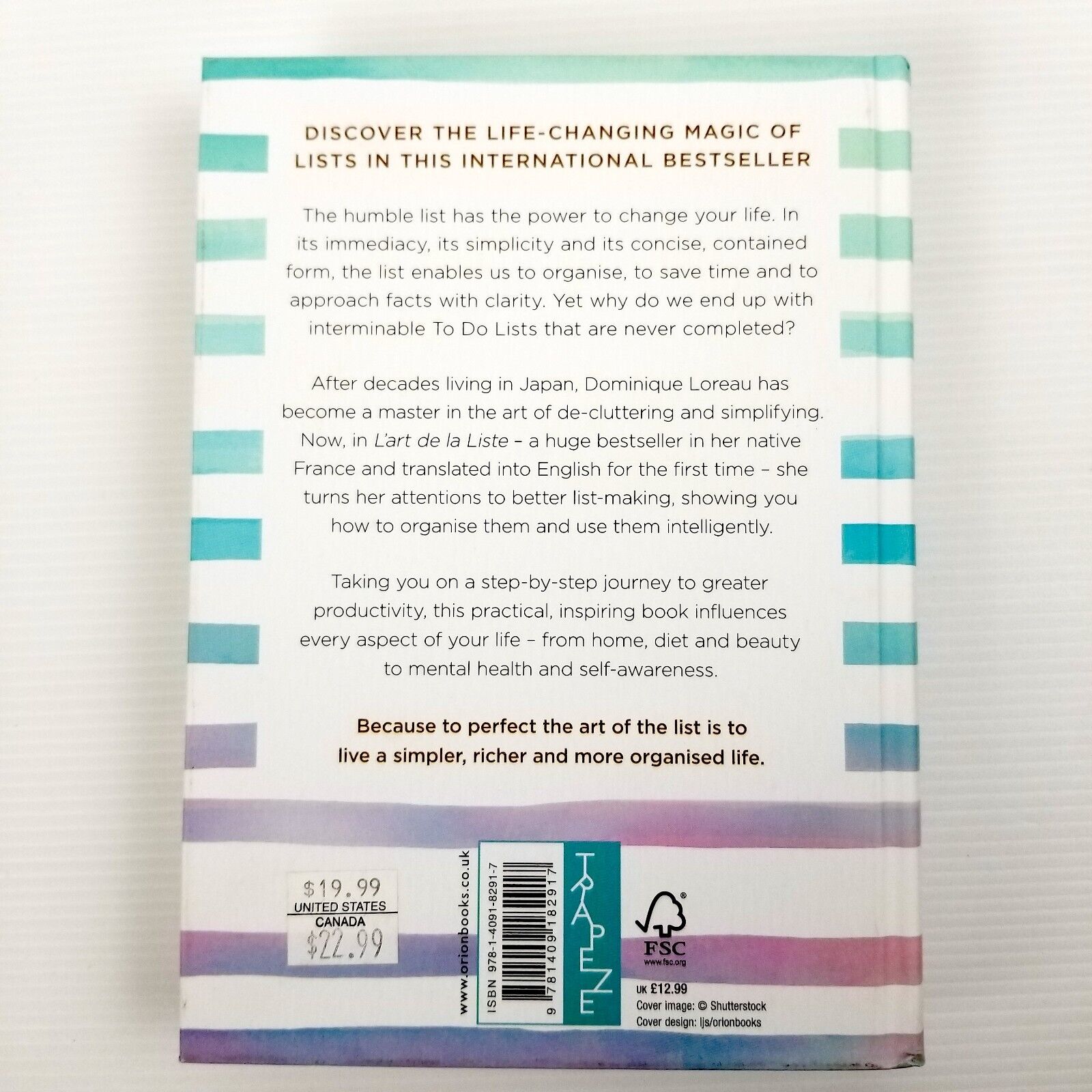 L'art de la Liste: Simplify, organise and enrich your life by Dominique Loreau