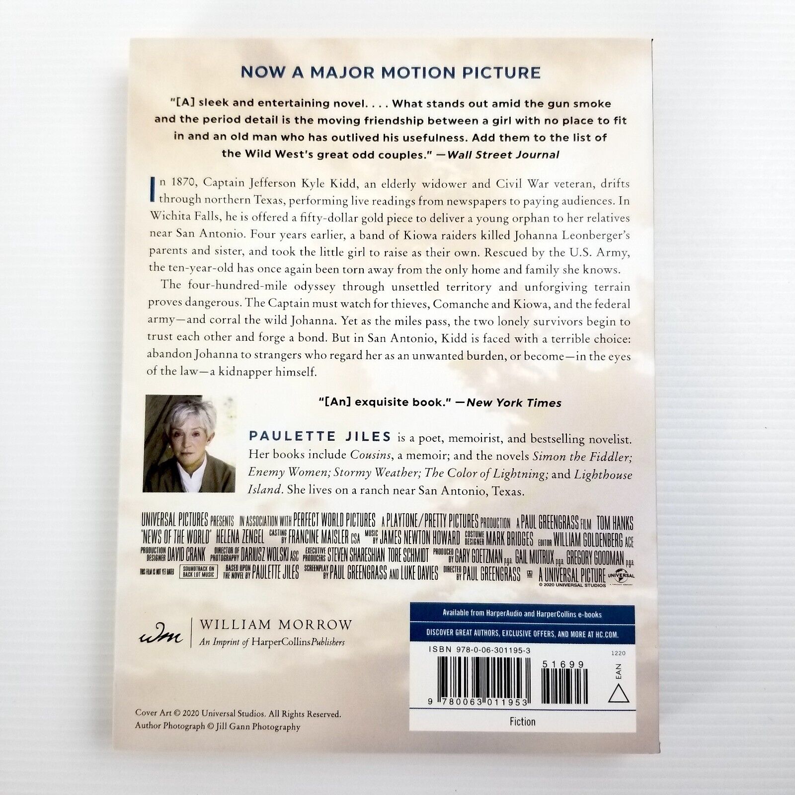News of the World Movie Tie-in: A Novel by Paulette Jiles (Paperback, 2020)