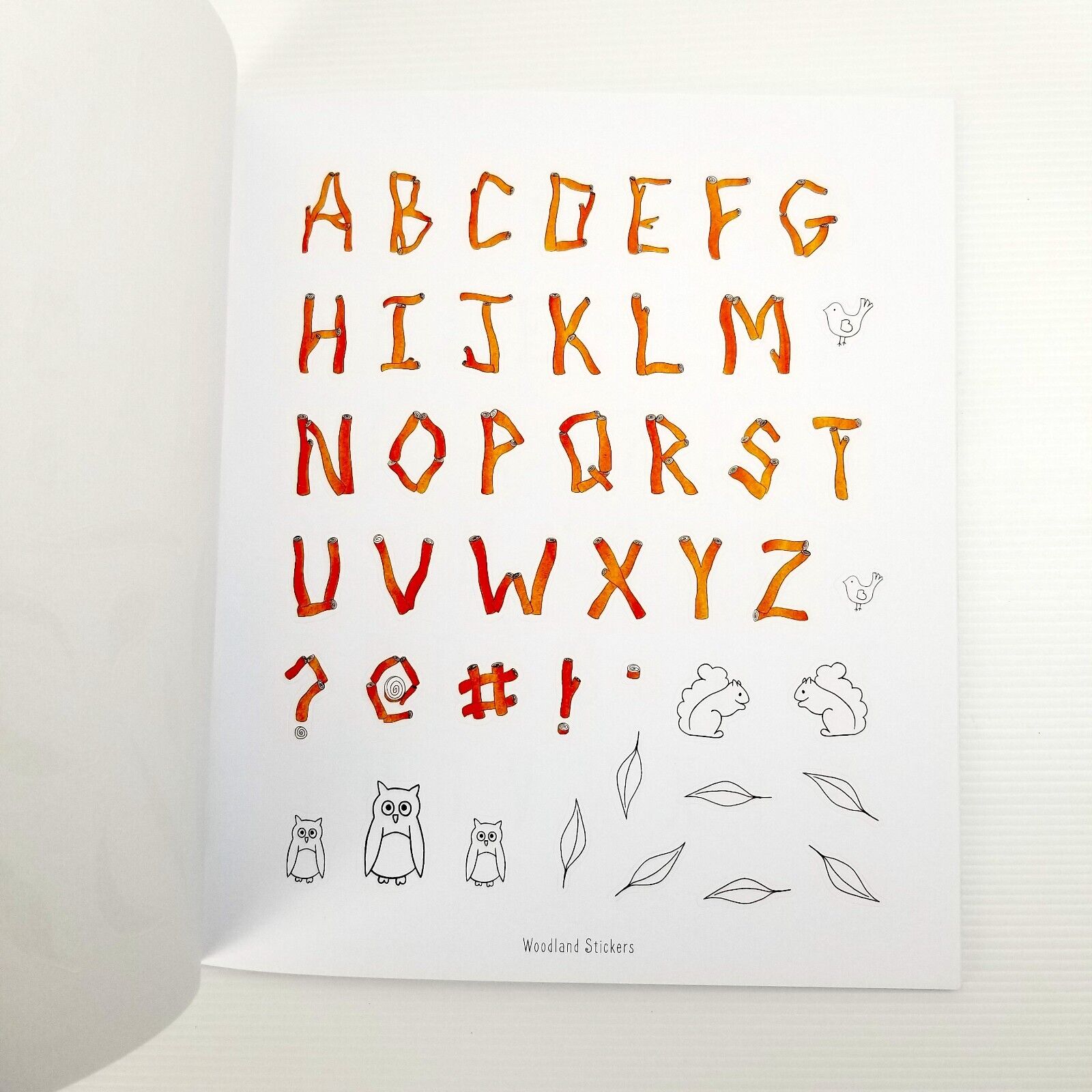 Draw, Color, and Sticker Creative Lettering Sketchbook: An Illustration Journal