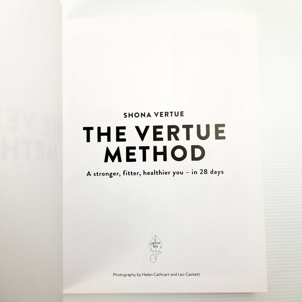 The Vertue Method by Shona Vertue, Paperback 2017, Fitness Exercise Workouts