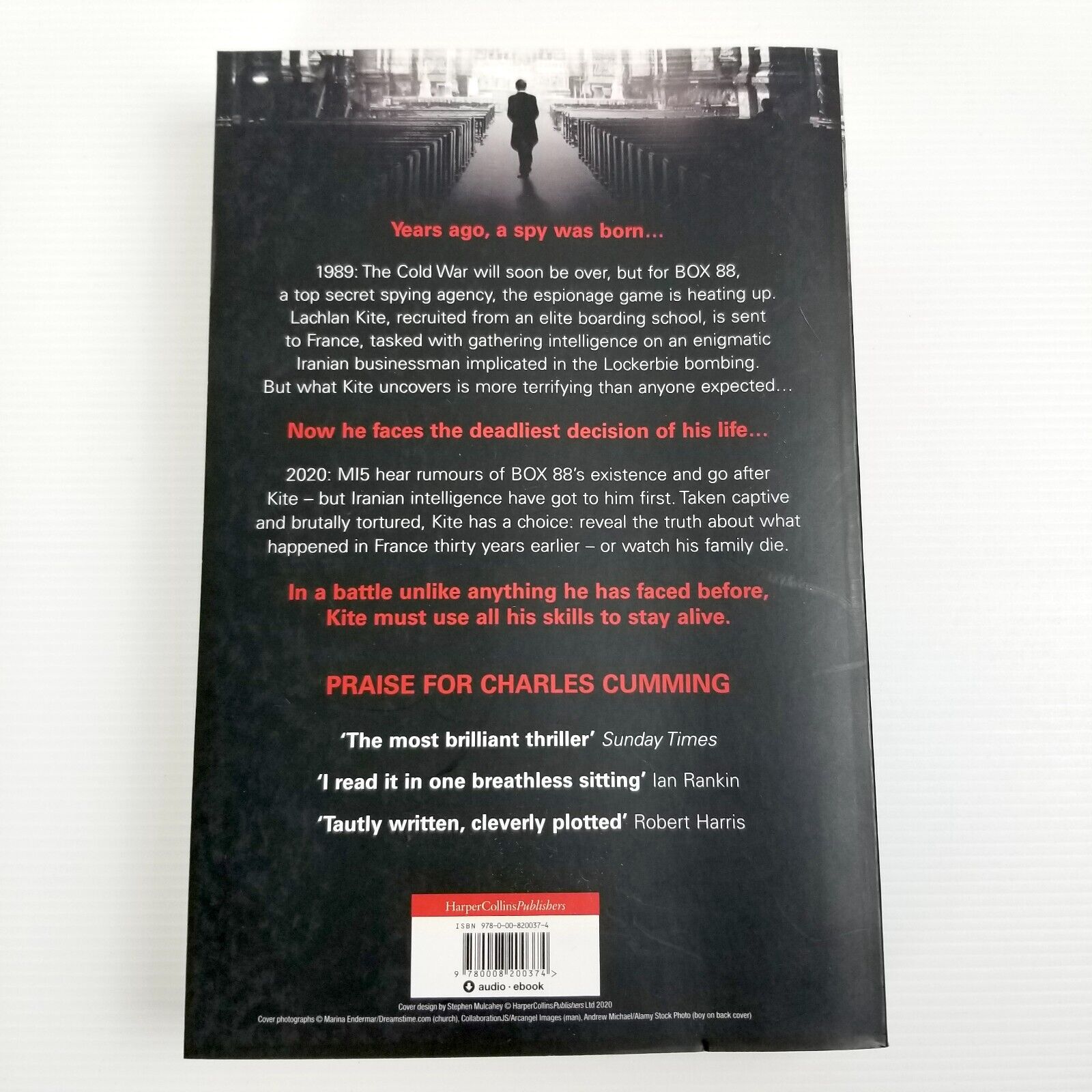 BOX 88 (BOX 88, Book 1) by Charles Cumming (Paperback, 2020) Spy Action Crime