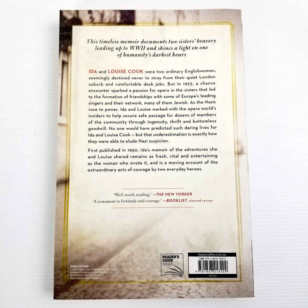 The Bravest Voices by Ida Cook (Paperback 2021) A Memoir of Two Sisters WWII era