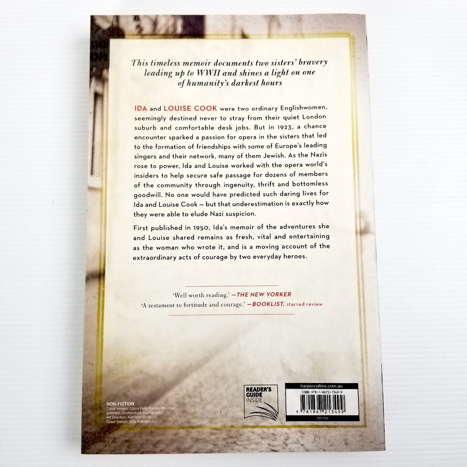 The Bravest Voices by Ida Cook (Paperback 2021) A Memoir of Two Sisters WWII era