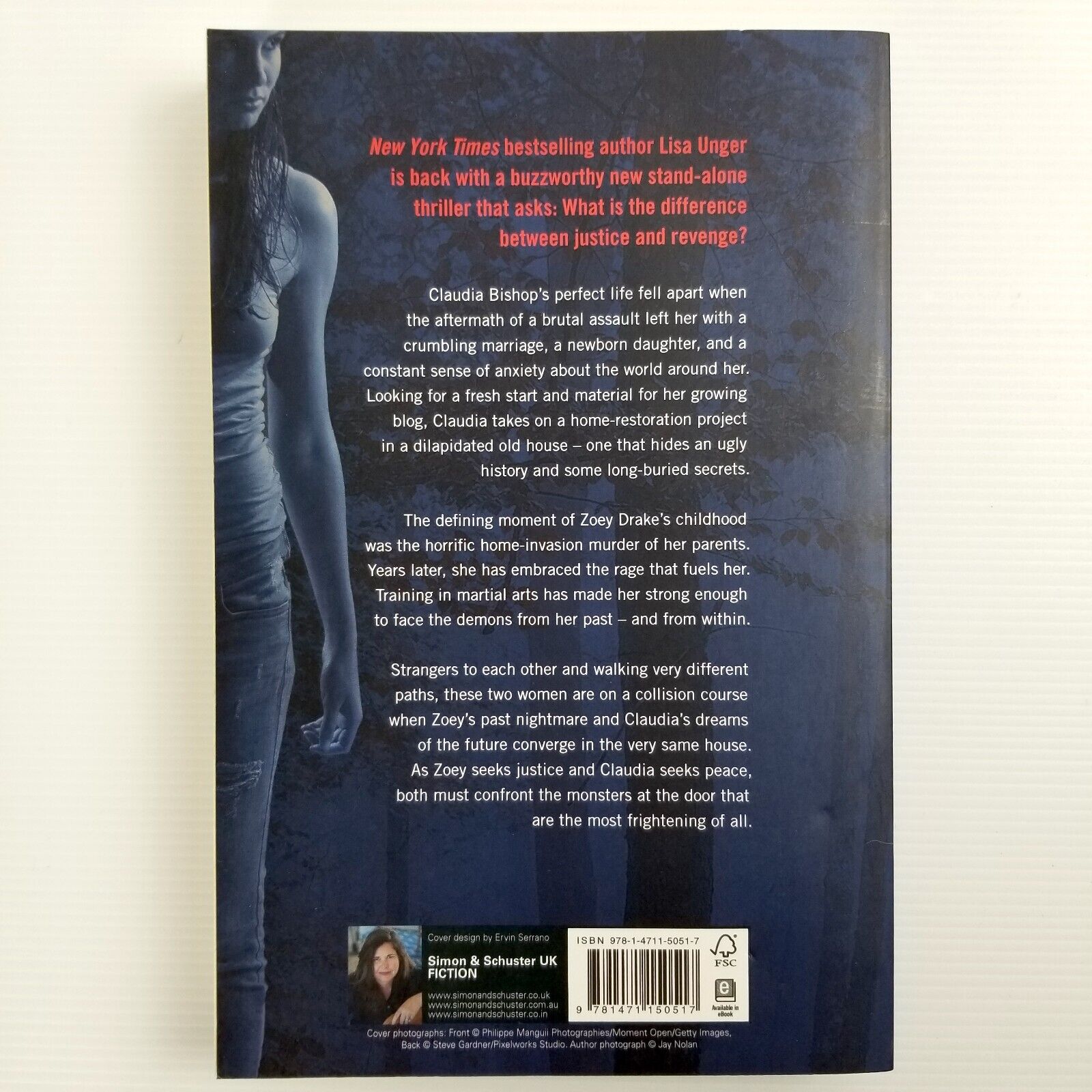 The Red Hunter by Lisa Unger (Paperback, 2017) Justice Revenge Crime Thriller