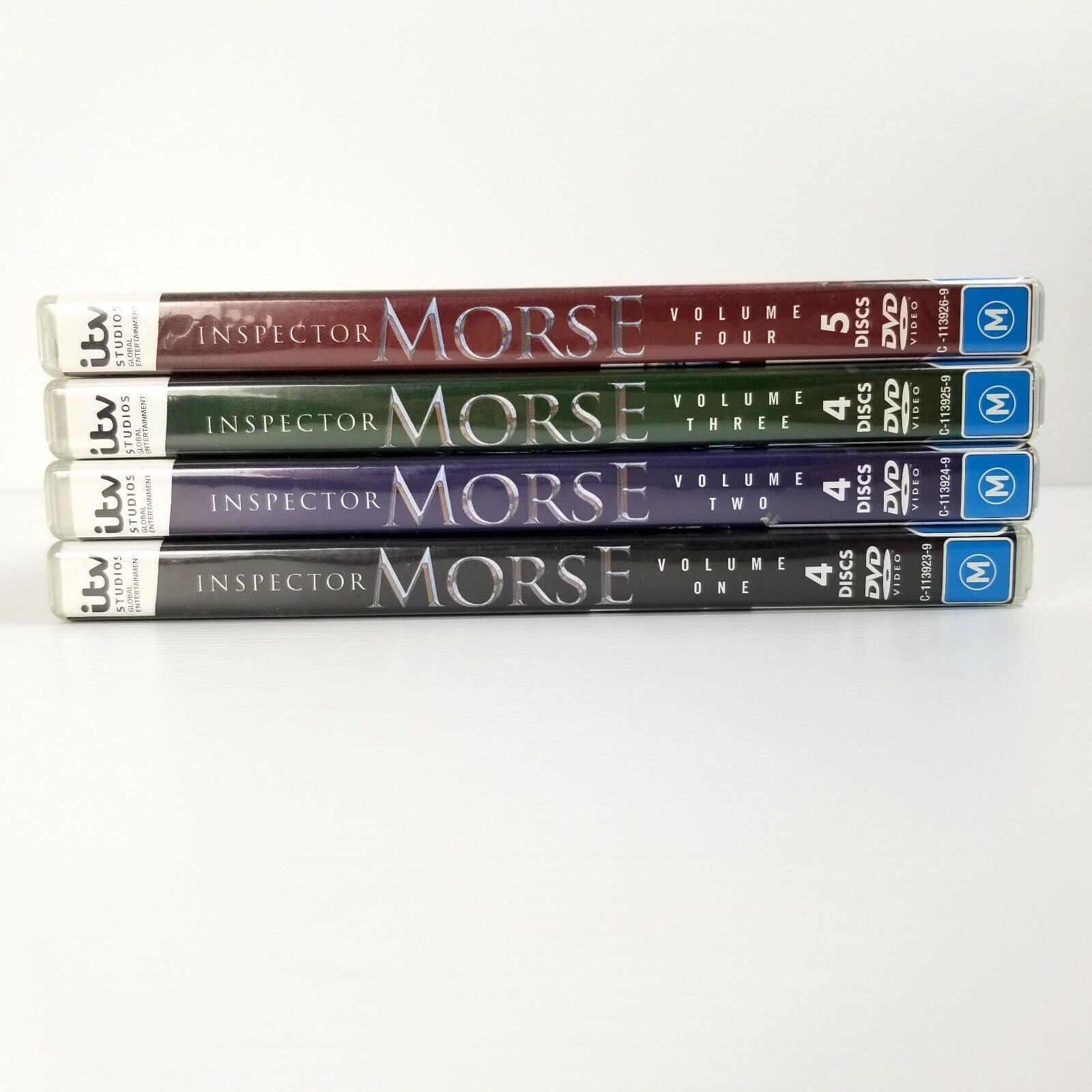 4-Pack DVD Bundle Inspector Morse Series Vol 1 2 3 4 (17 Discs) PAL Region 4 Lot