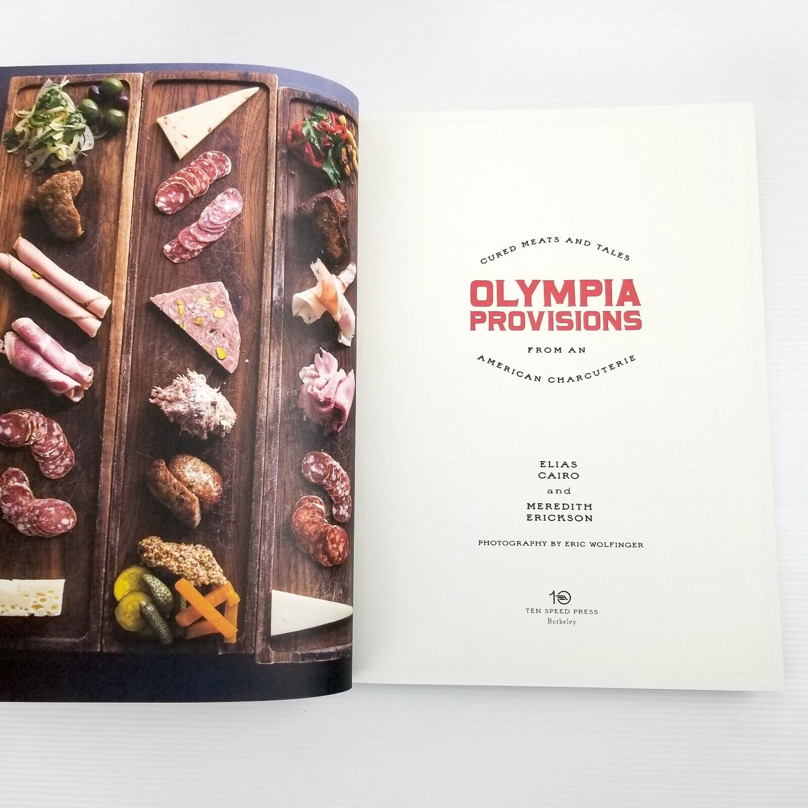 Olympia Provisions Cured Meats and Tales American Charcuterie Hardcover Cookbook