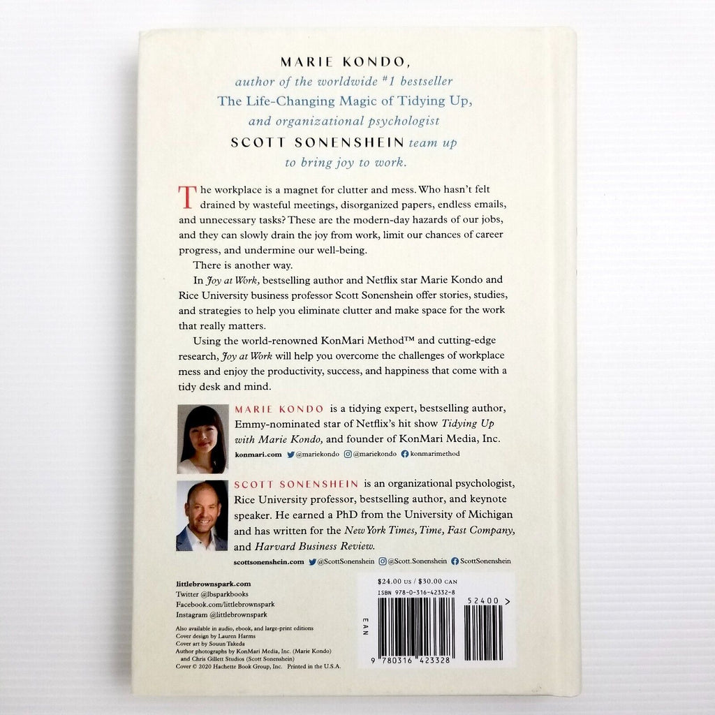 Joy at Work: Organizing Your Professional Life, Marie Kondo (English) Hardcover