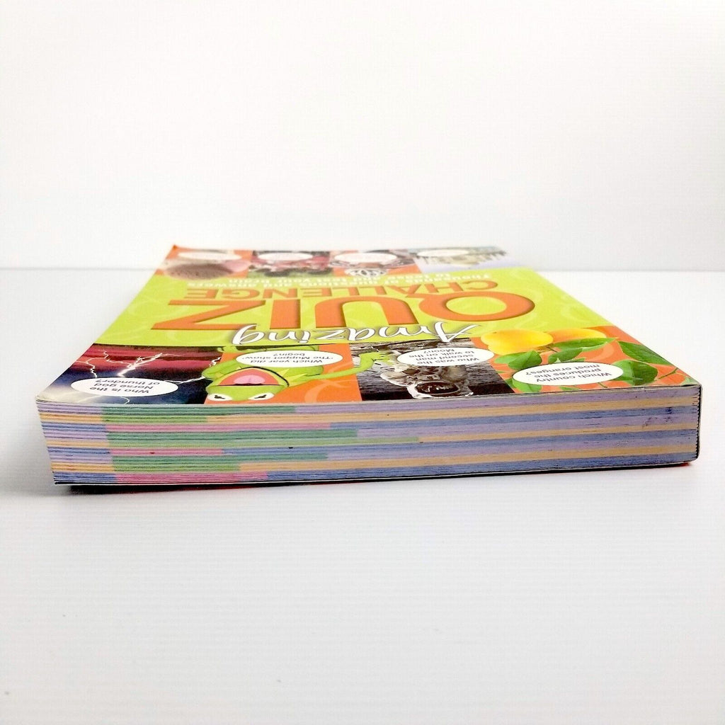 Amazing Quiz Challenge by Reader's Digest (Paperback, 2012) Trivia Brain Teasers
