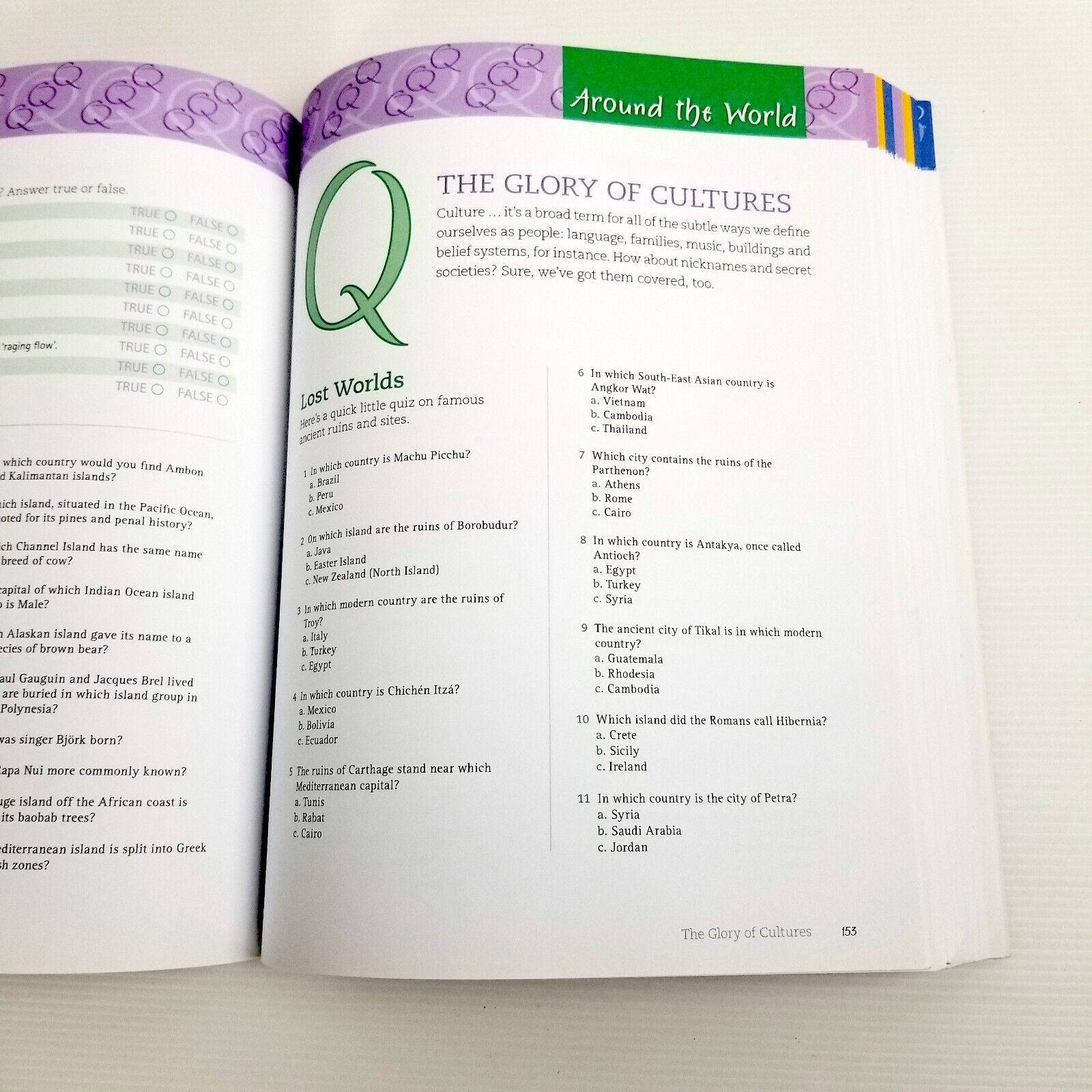 Amazing Quiz Challenge by Reader's Digest (Paperback, 2012) Trivia Brain Teasers
