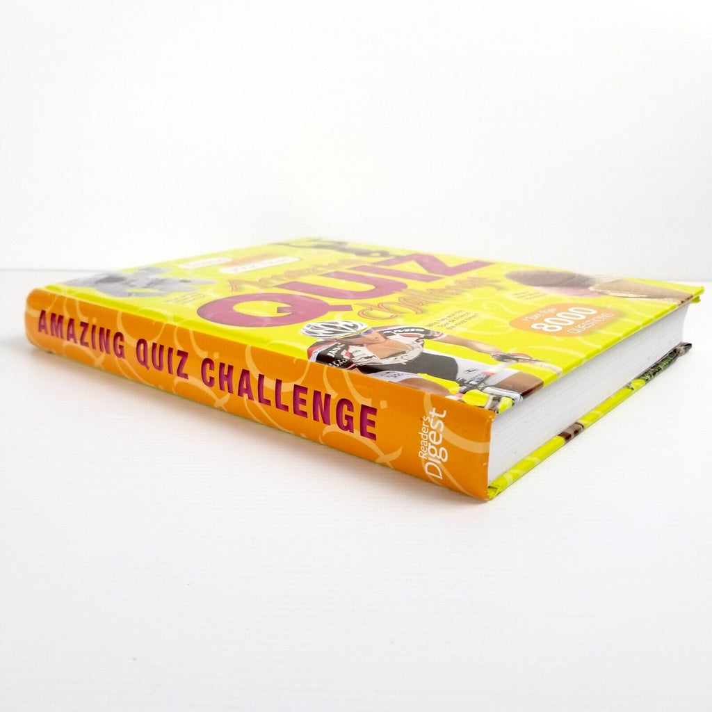 Amazing Quiz Challenge: More than 8000 Questions (Hardcover, 2012) Trivia Brain