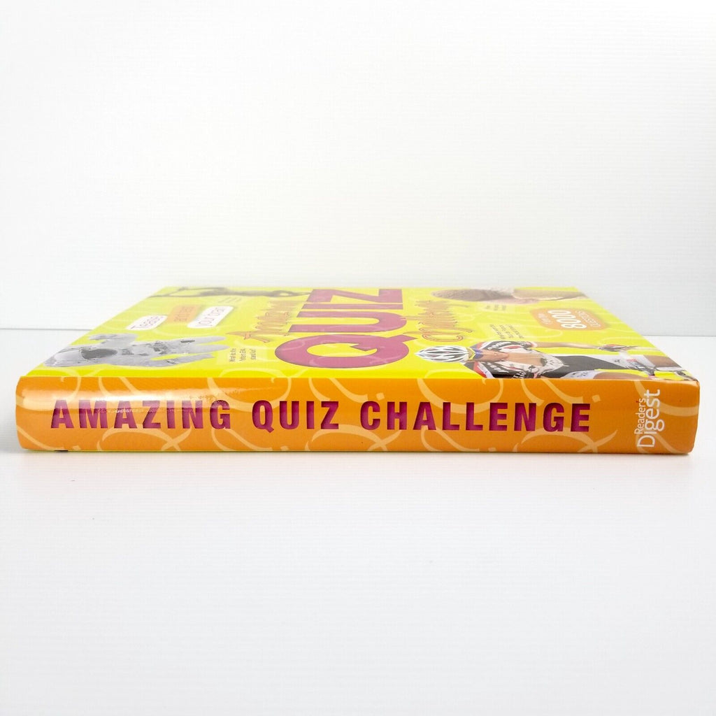 Amazing Quiz Challenge: More than 8000 Questions (Hardcover, 2012) Trivia Brain