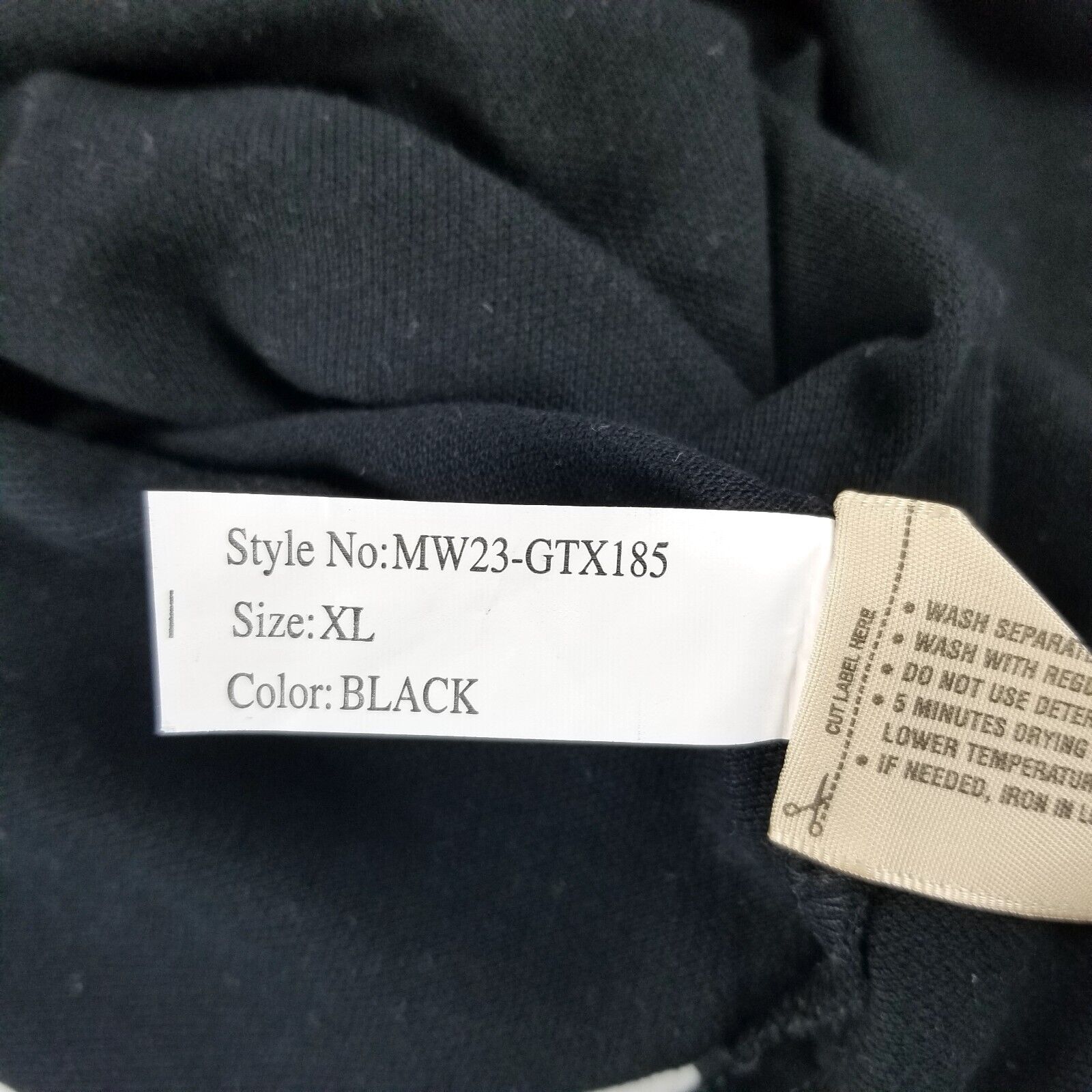 Beverly Hills Polo Club Men's Black Polo Shirt Short Sleeve Button Up Collared