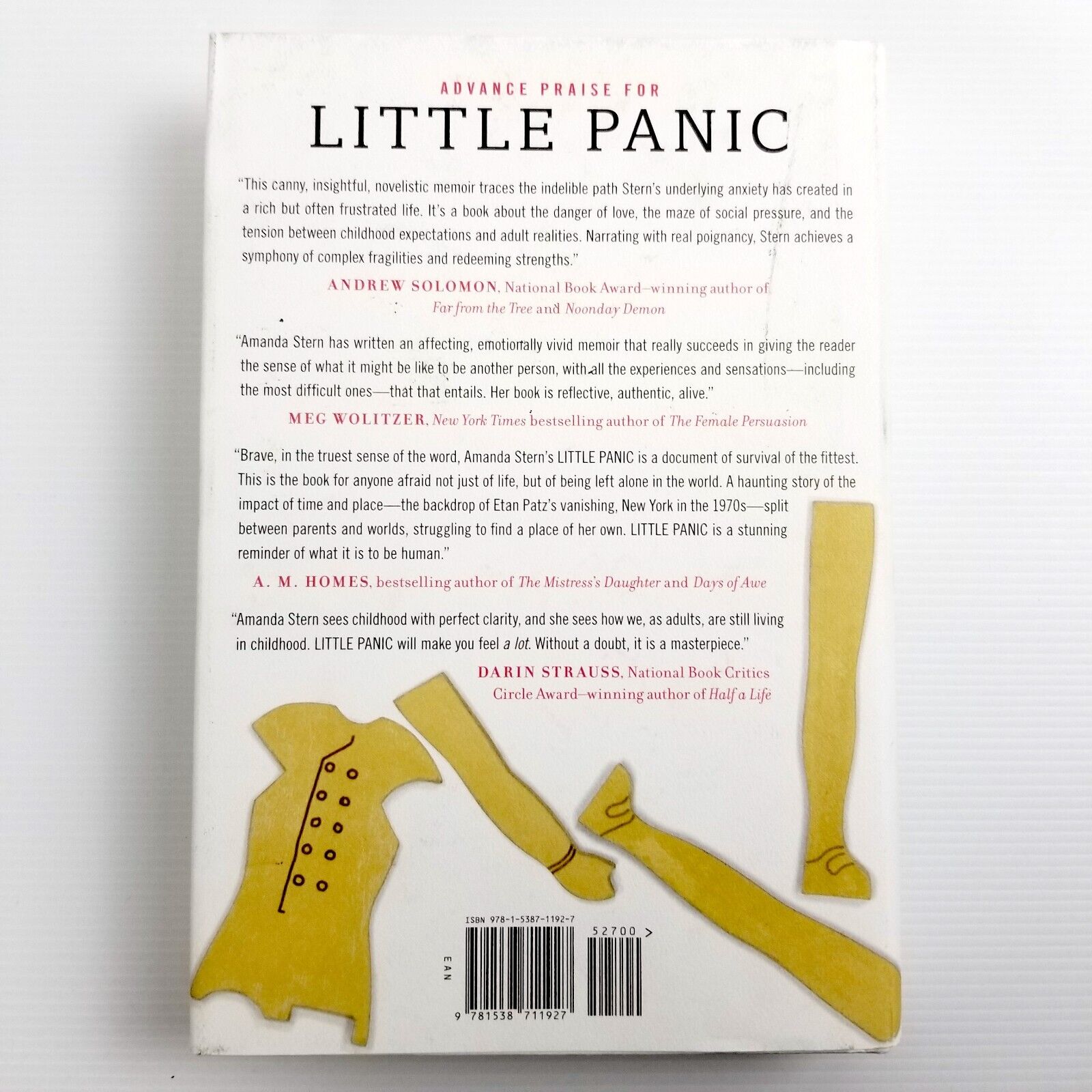 Little Panic: Dispatches from An Anxious Life by Amanda Stern (Hardcover, 2018)