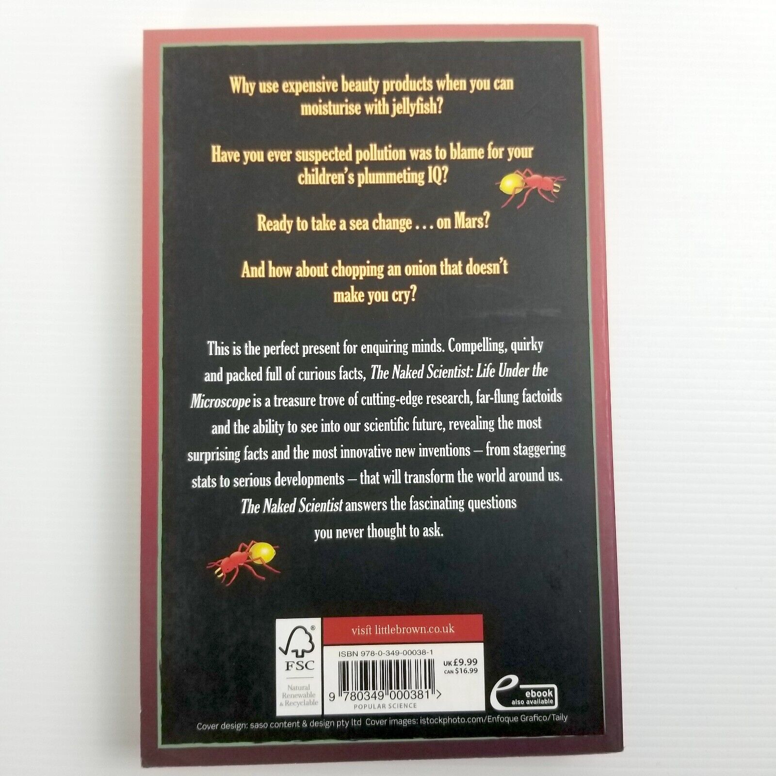 The Naked Scientist: Everyday Life Under the Microscope Dr Chris Smith Paperback