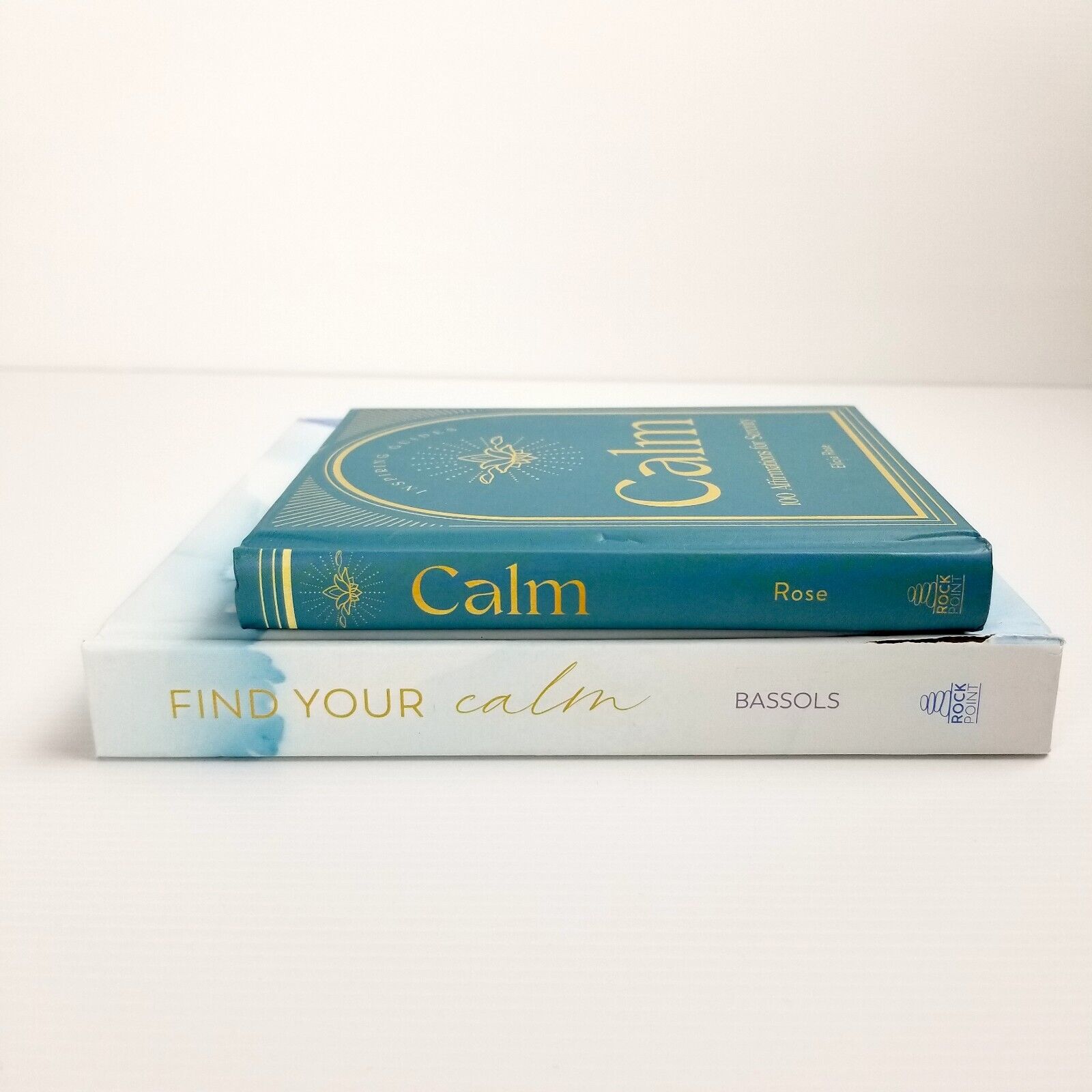 2pk Book Bundle: Calm & Find Your Calm, Hardcover, Mindfulness Wellbeing Peace