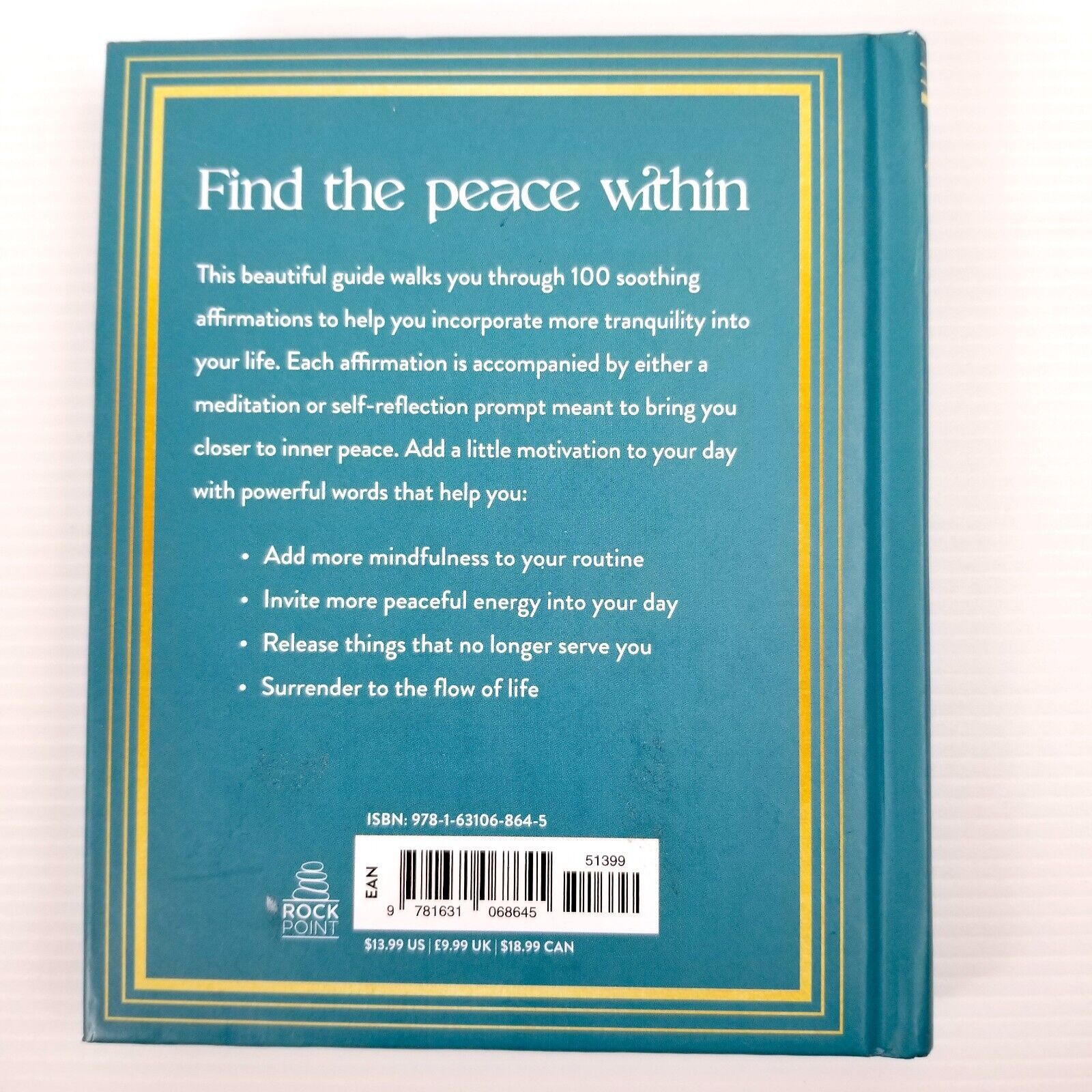 2pk Book Bundle: Calm & Find Your Calm, Hardcover, Mindfulness Wellbeing Peace