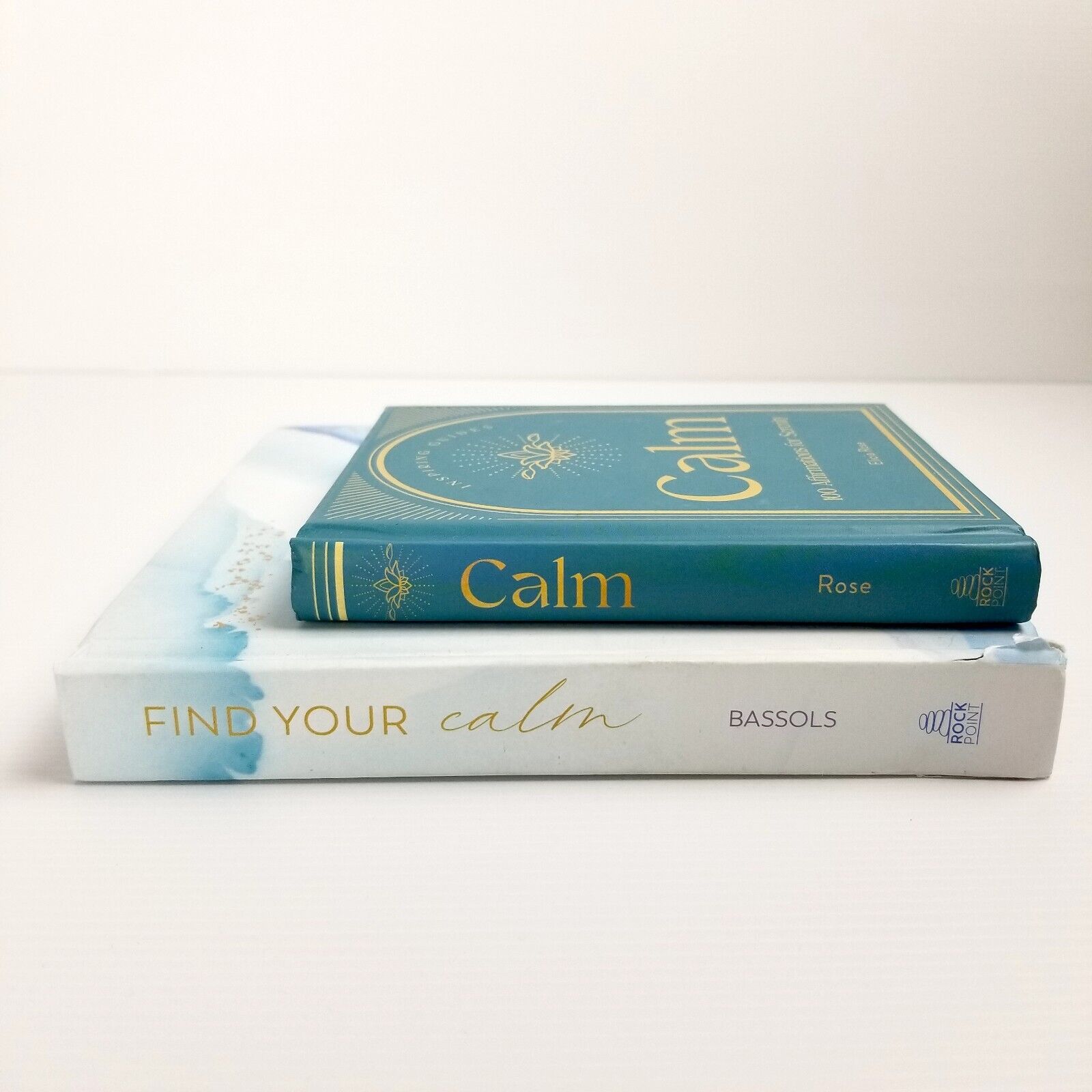2pk Book Bundle: Calm & Find Your Calm, Hardcover, Mindfulness Wellbeing Peace