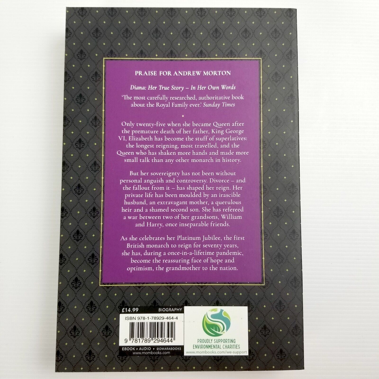 The Queen: 1926-2022 by Andrew Morton (Paperback, 2022) Queen Elizabeth II Bio