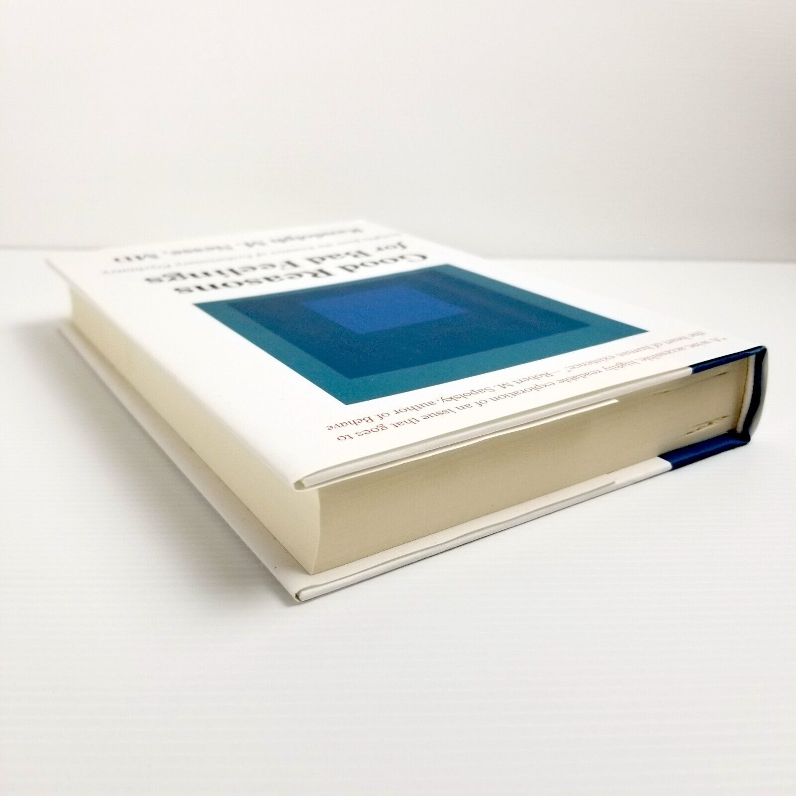 Good Reasons for Bad Feelings by Randolph M. Nesse MD Hardcover 2019 Psychiatry