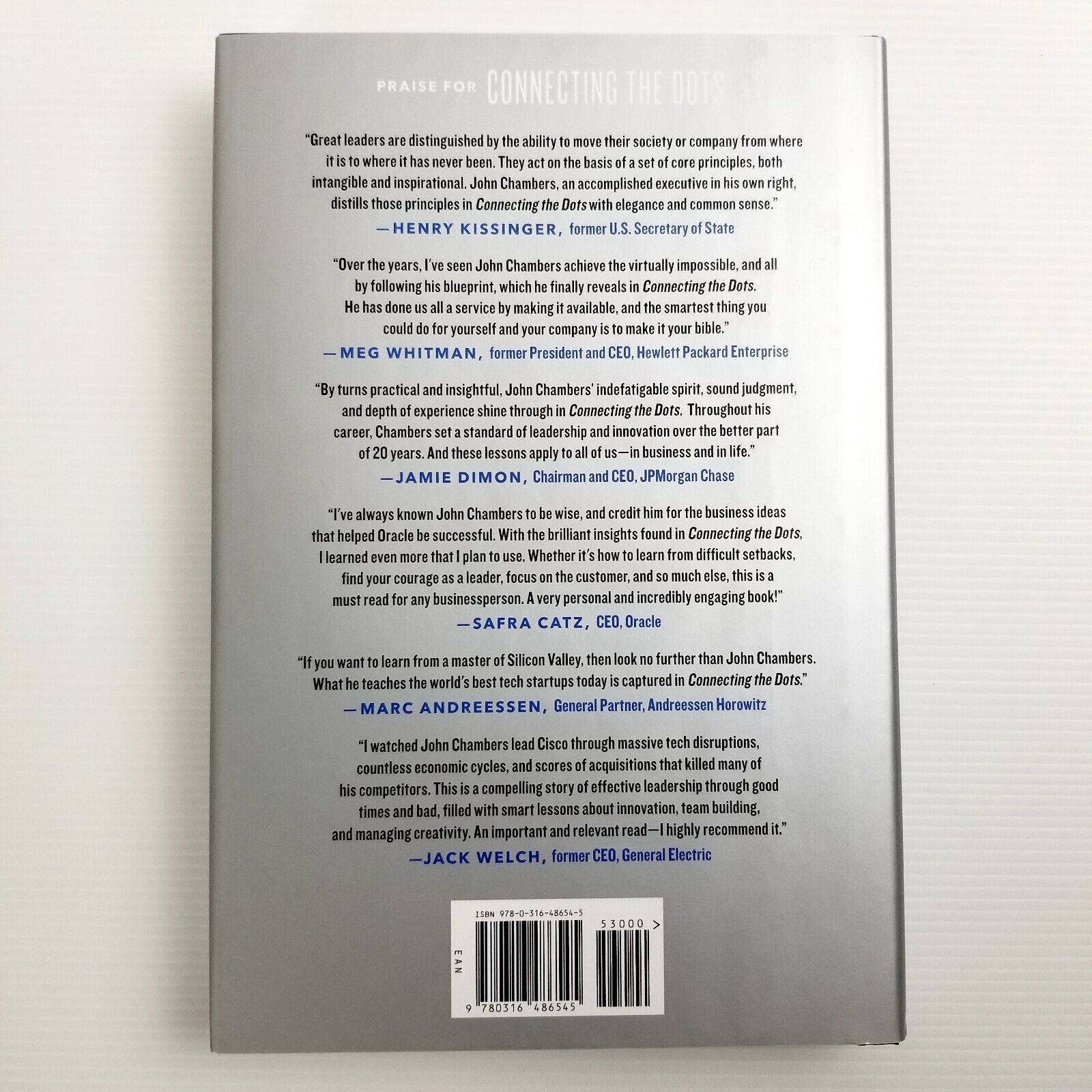 Connecting the Dots: Lessons for Leadership in a Startup World by John Chambers