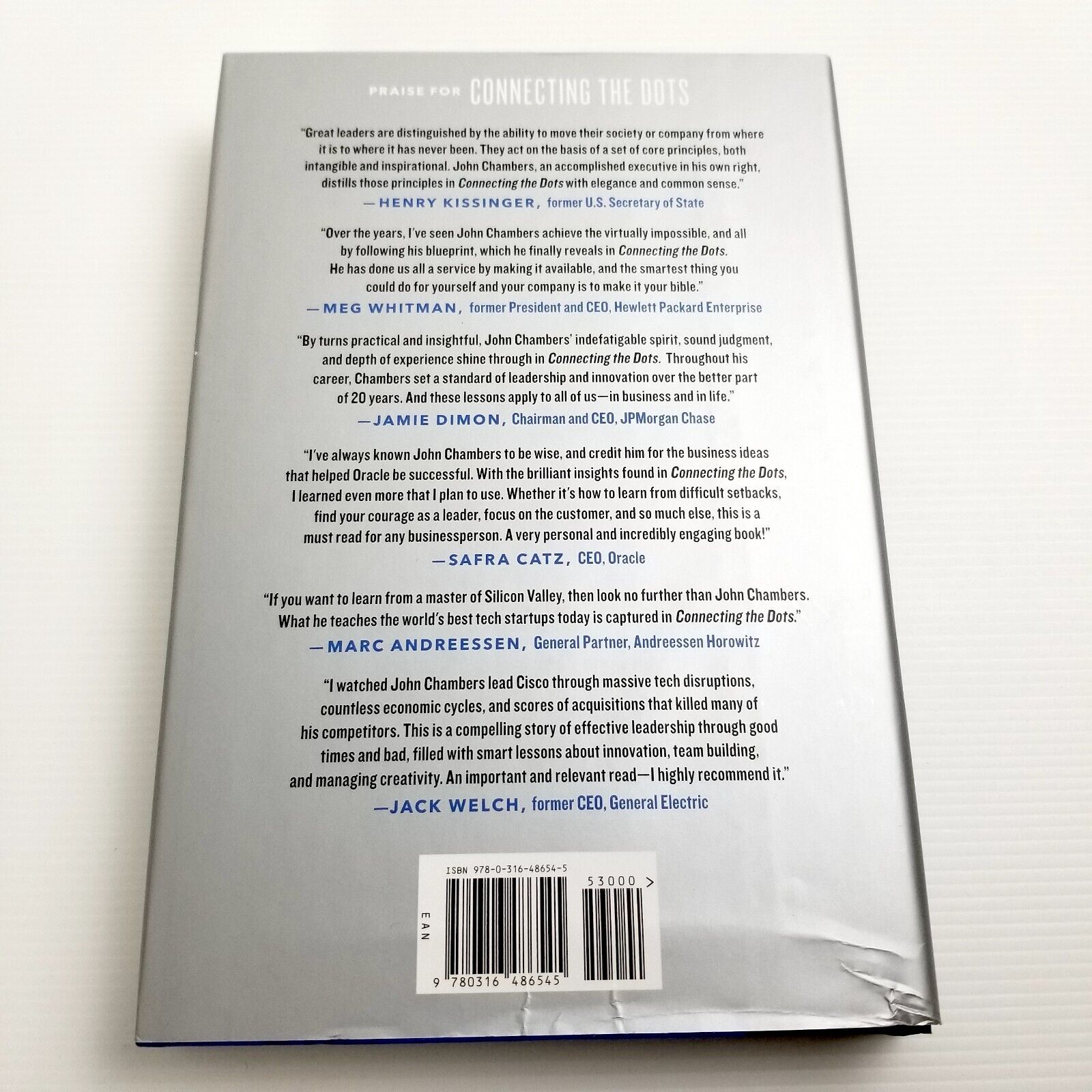 Connecting the Dots: Lessons for Leadership in a Startup World by John Chambers