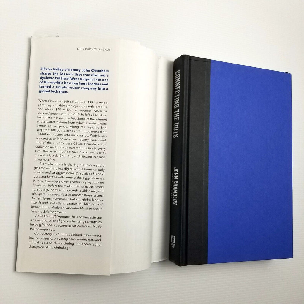 Connecting the Dots: Lessons for Leadership in a Startup World by John Chambers
