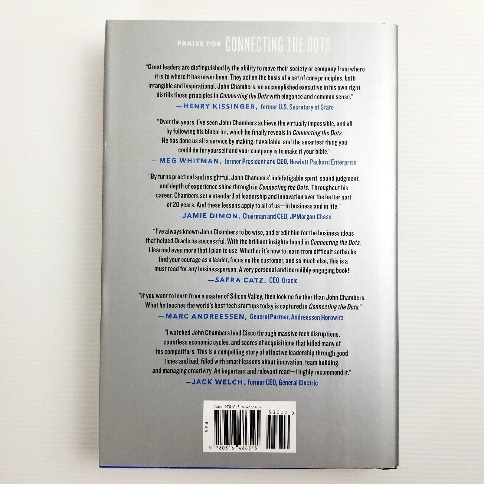 Connecting the Dots: Lessons for Leadership in a Startup World by John Chambers