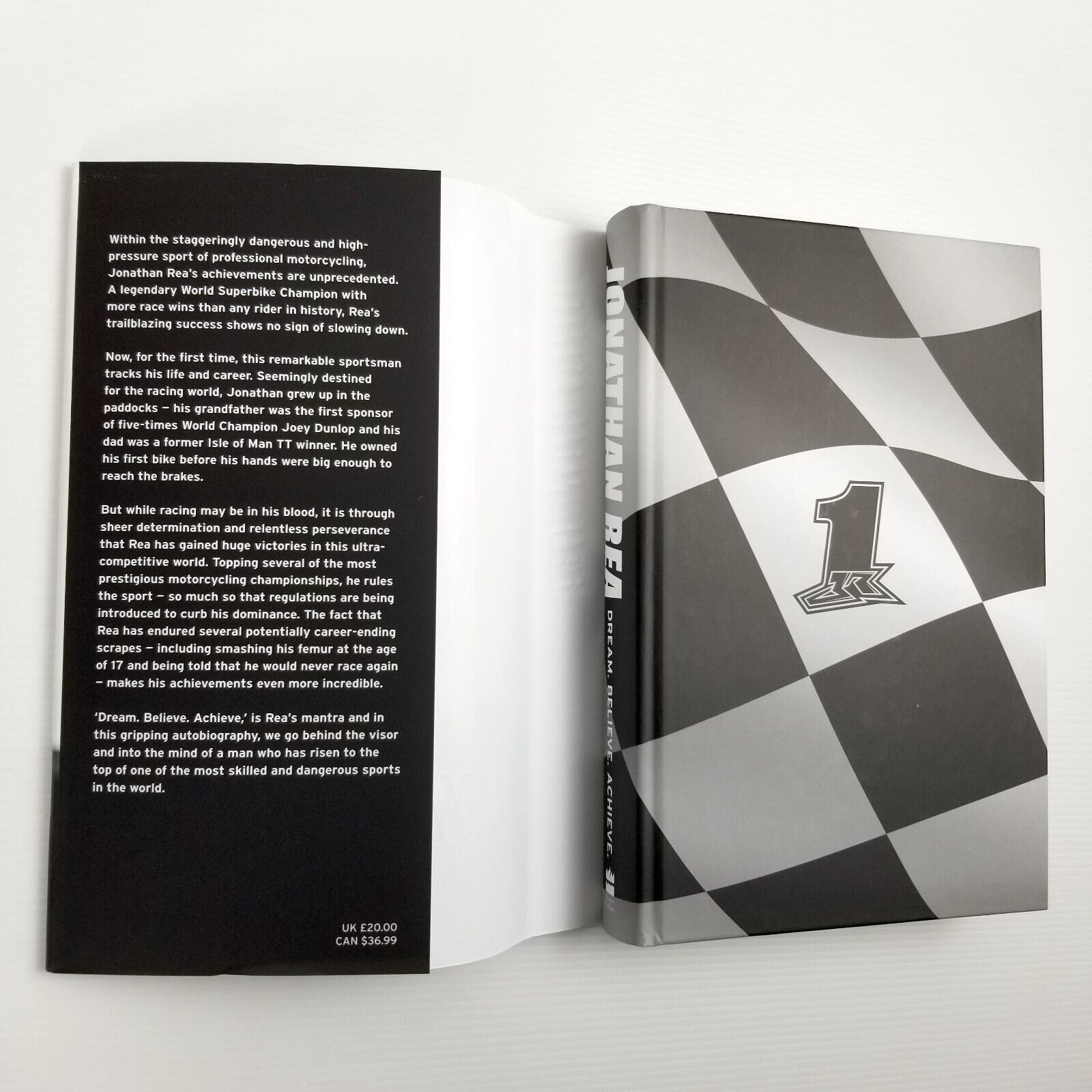 Dream. Believe. Achieve. My Autobiography by Jonathan Rea (Hardcover, 2018)