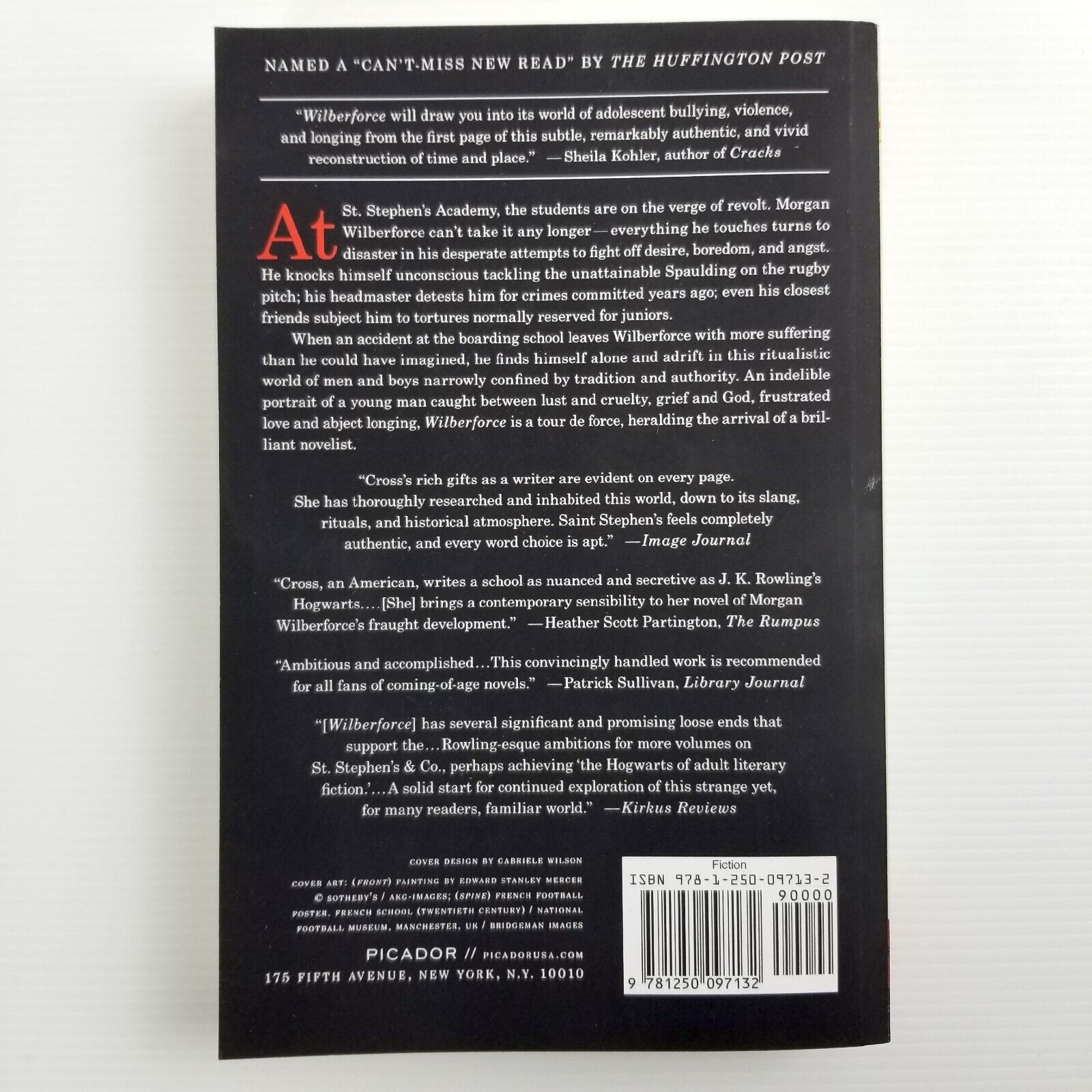 Wilberforce by H. S. Cross (Paperback, 2020) Young Adult YA Fiction Drama