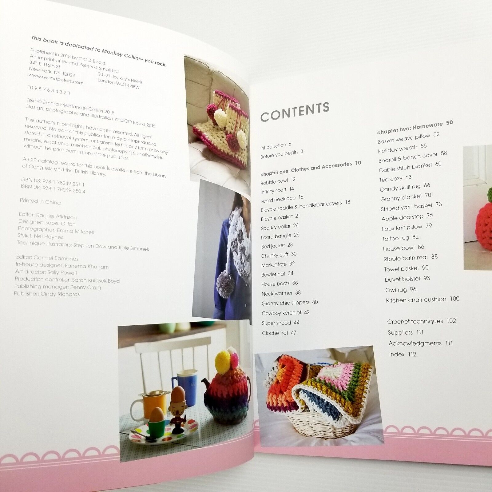 Big Hook Crochet: 35 Projects to Crochet by Emma Friedlander-Collins, Paperback