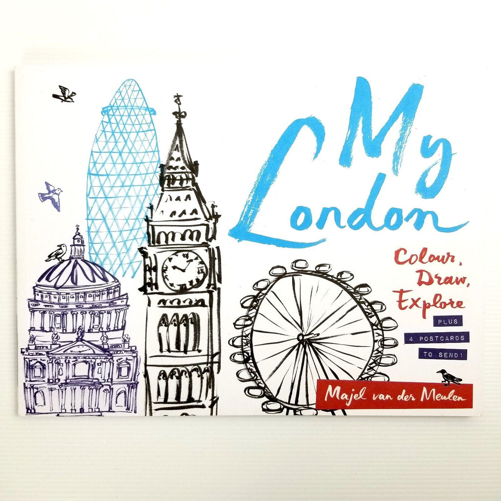 My London: Colour, Draw, Explore by Majel van der Meulen (Paperback, 2017)