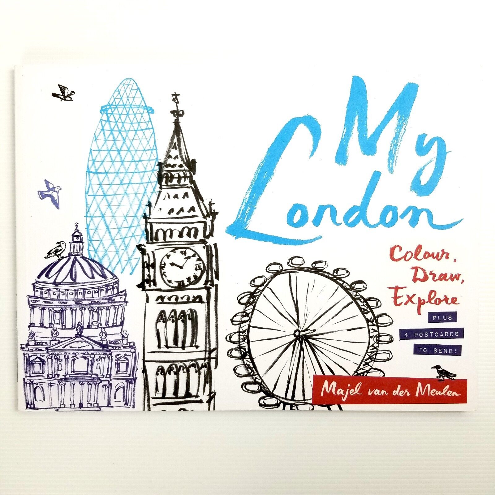My London: Colour, Draw, Explore by Majel van der Meulen (Paperback, 2017)