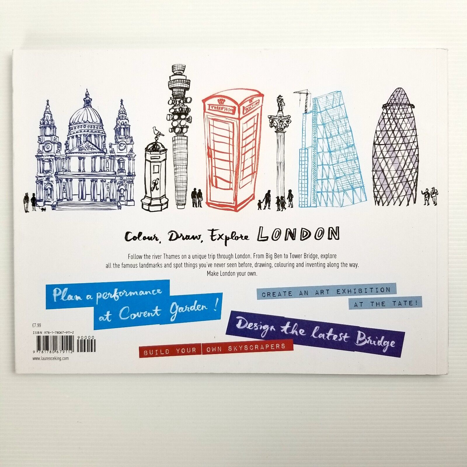 My London: Colour, Draw, Explore by Majel van der Meulen (Paperback, 2017)