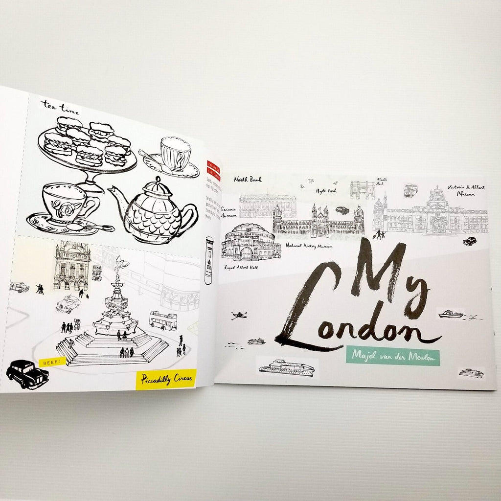 My London: Colour, Draw, Explore by Majel van der Meulen (Paperback, 2017)