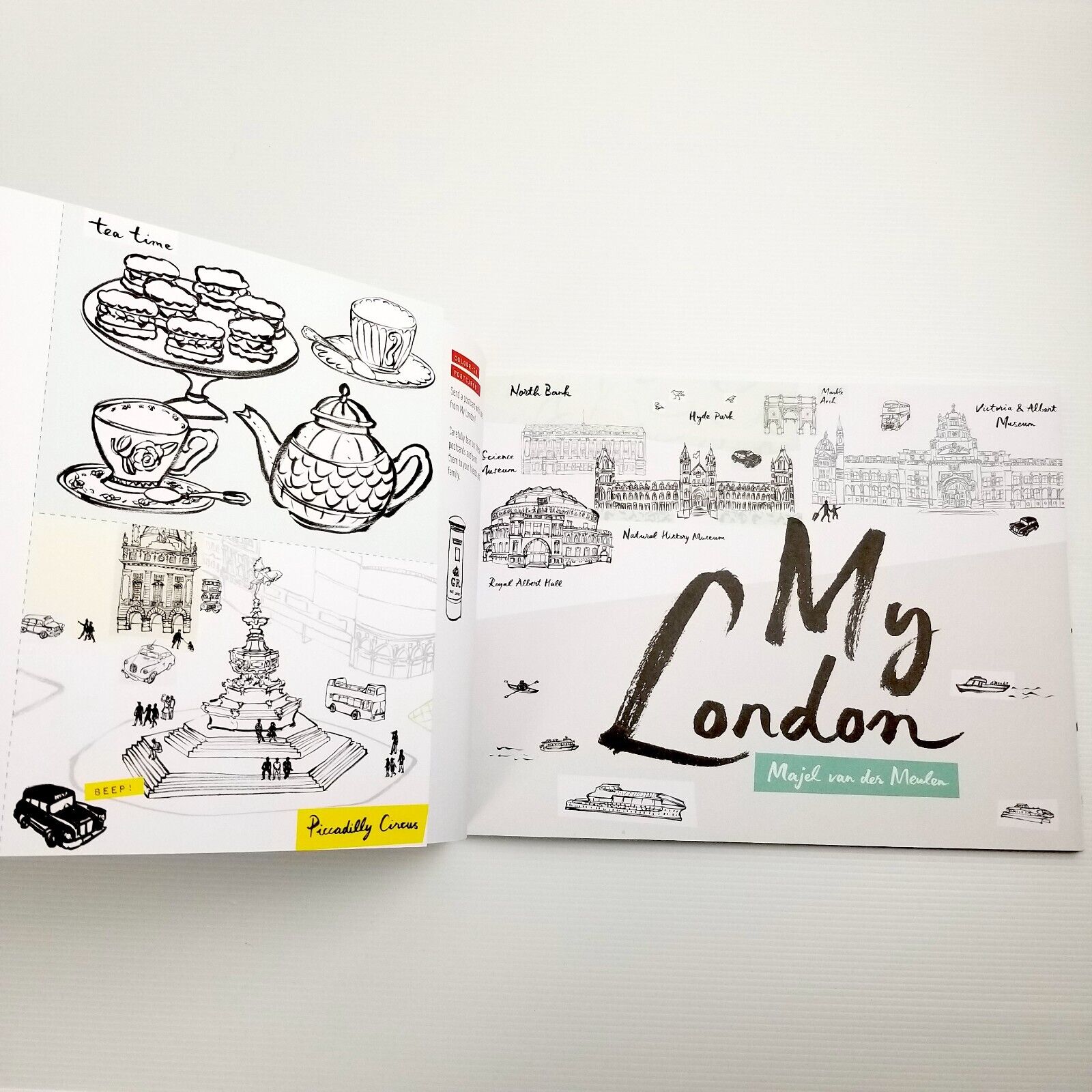 My London: Colour, Draw, Explore by Majel van der Meulen (Paperback, 2017)