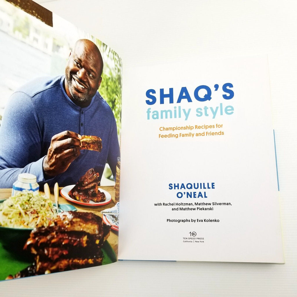 Shaq's Family Style Championship Recipes for Feeding Family and Friends Cookbook