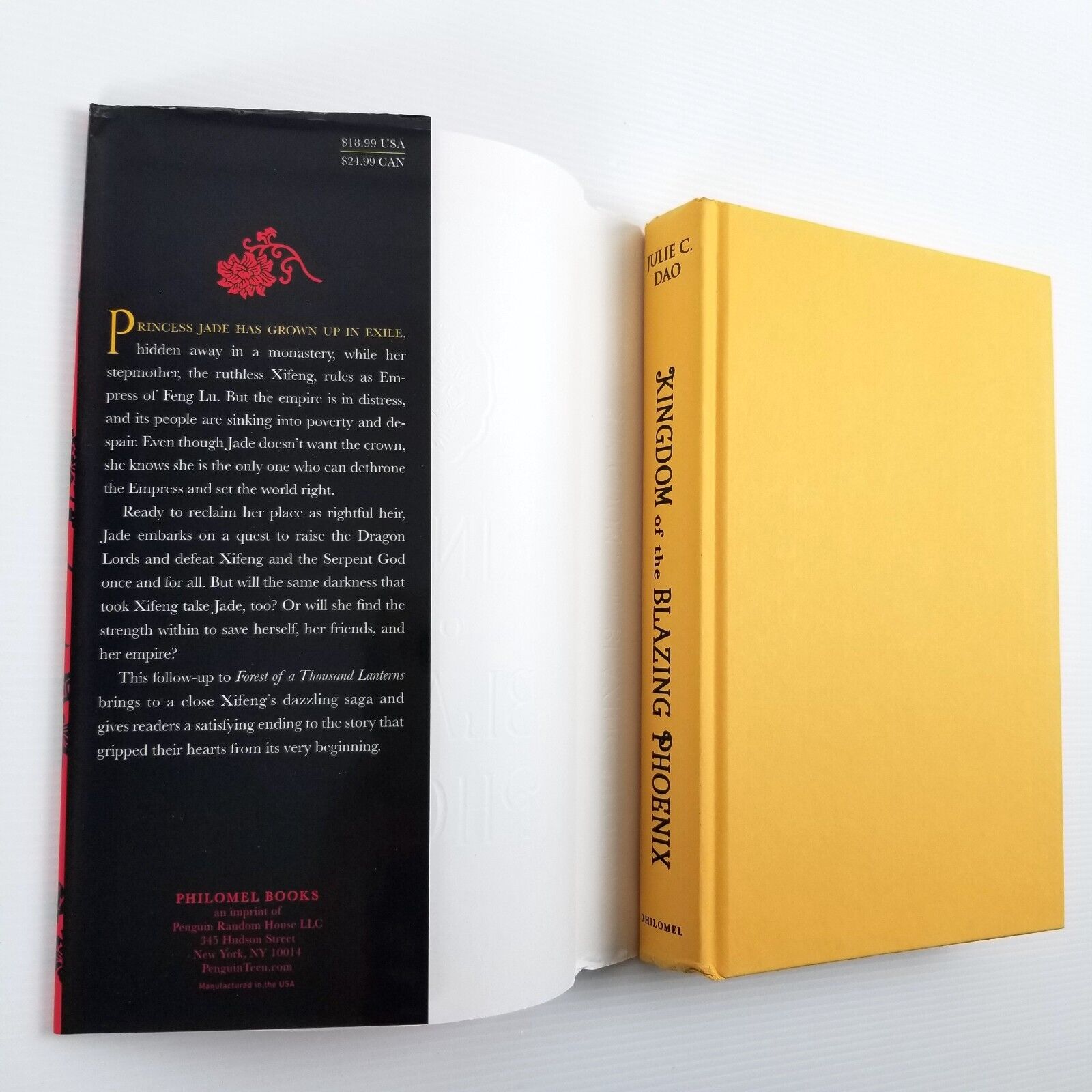 Kingdom of the Blazing Phoenix by Julie C. Dao (Hardcover, 2018) Book 2 of 2