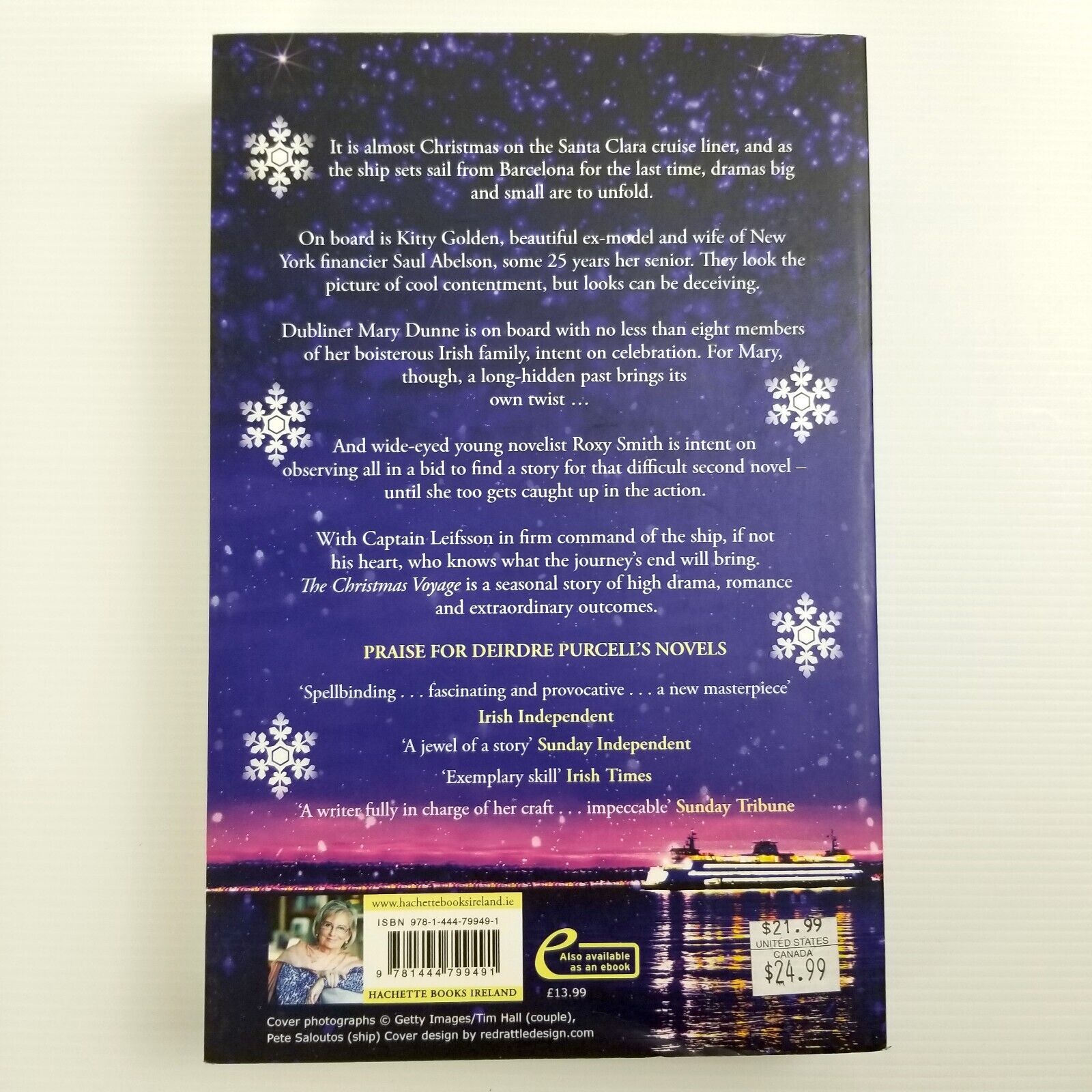The Christmas Voyage by Deirdre Purcell (Paperback, 2017) Romance Chick Lit