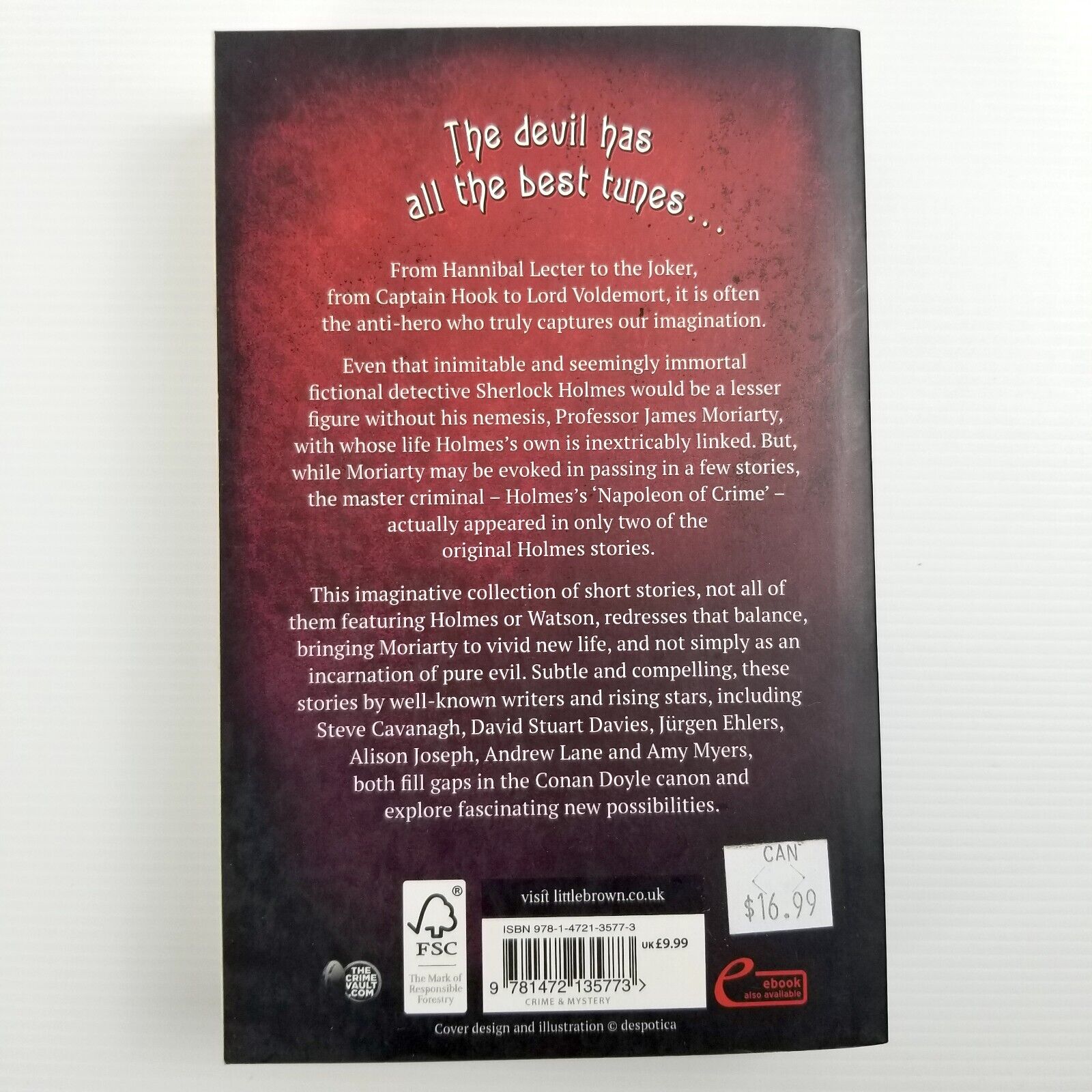 The Mammoth Book of the Adventures of Moriarty - Maxim Jakubowski Paperback 2015