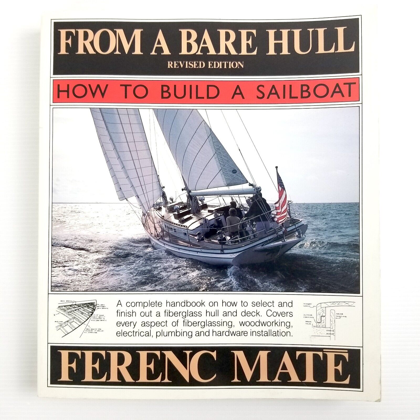 From a Bare Hull: How to Build a Sailboat by Ferenc Mate (Paperback, 1995)
