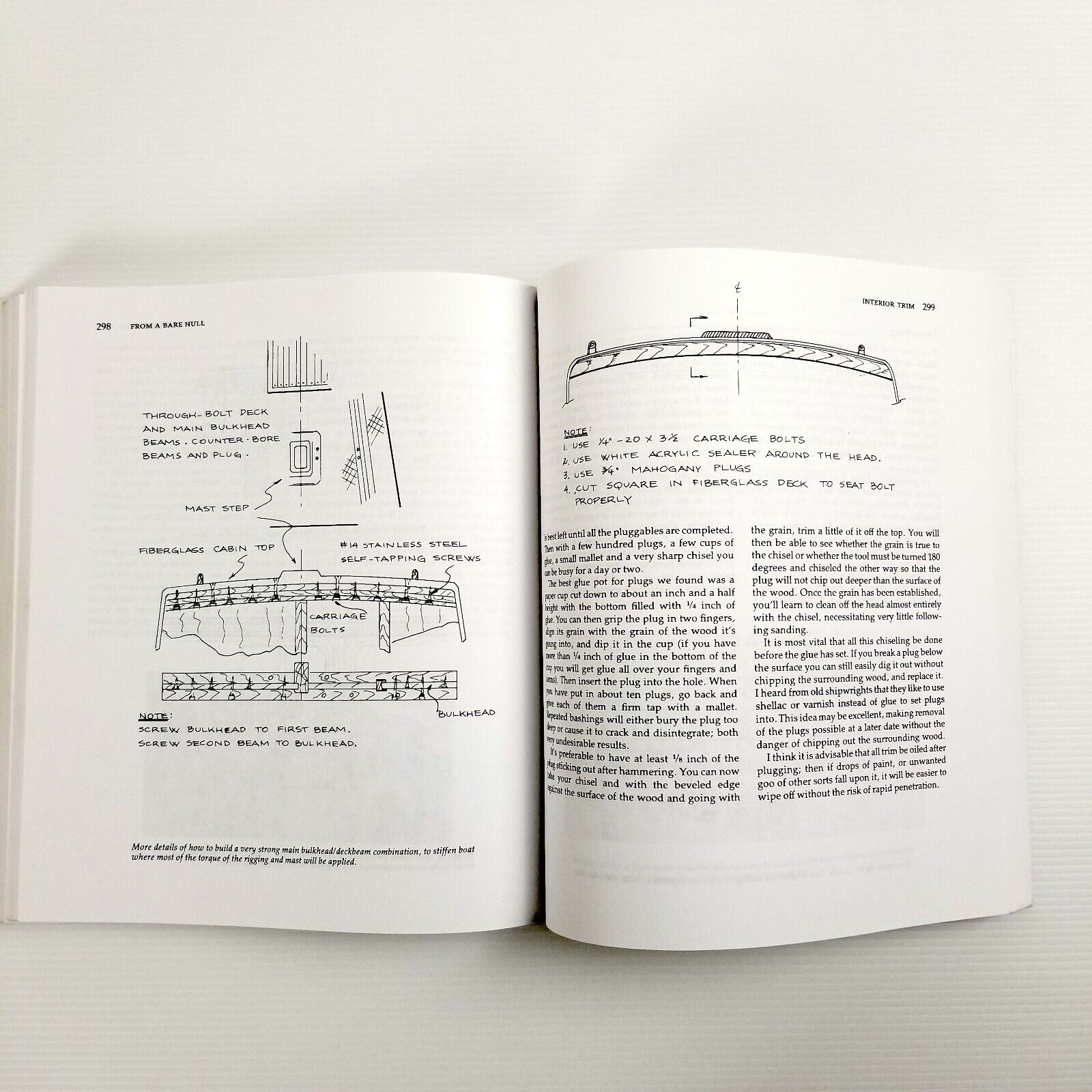 From a Bare Hull: How to Build a Sailboat by Ferenc Mate (Paperback, 1995)