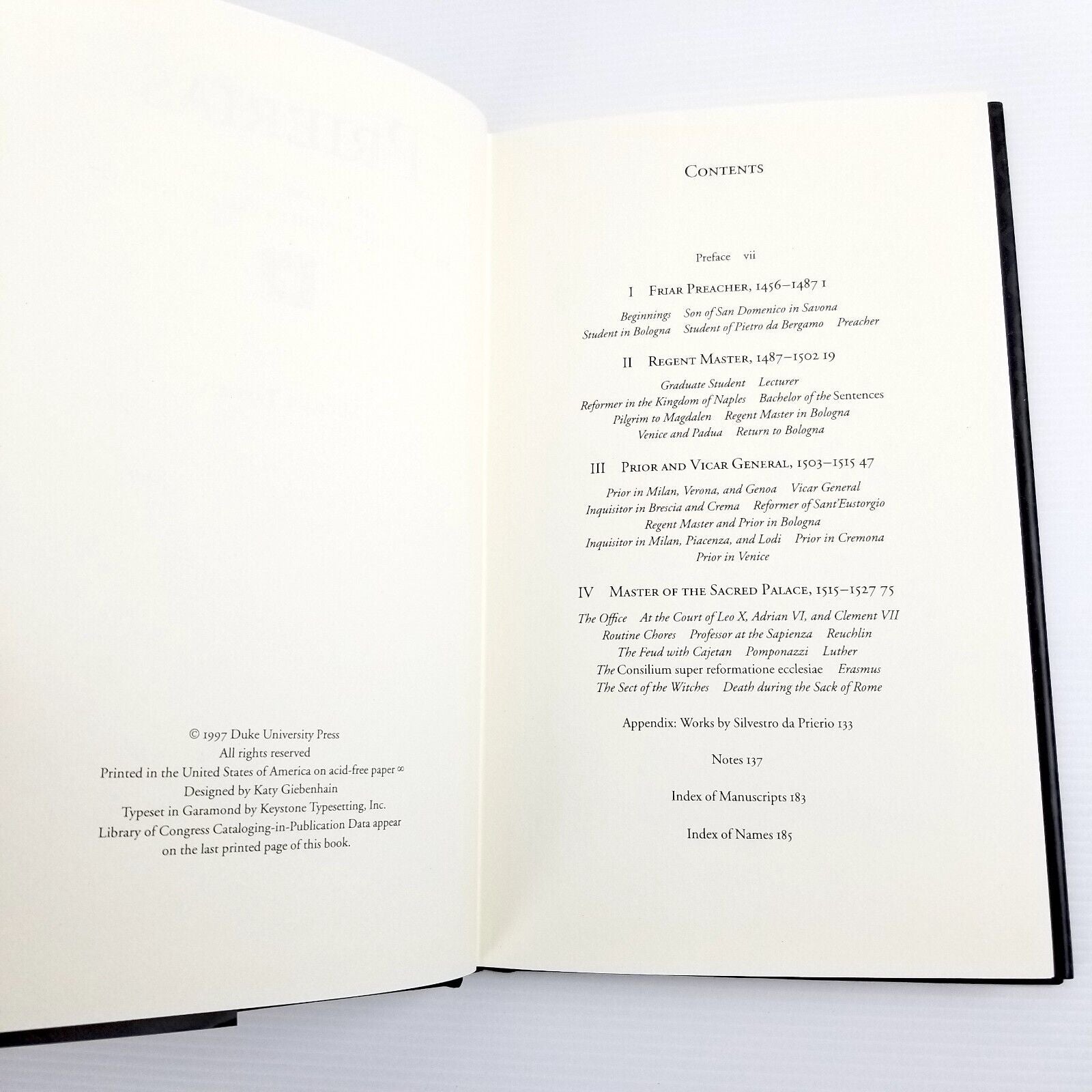 Prierias: The Life and Works of Silvestro Mazzolini Da Prierio 1456-1527 Tavuzzi